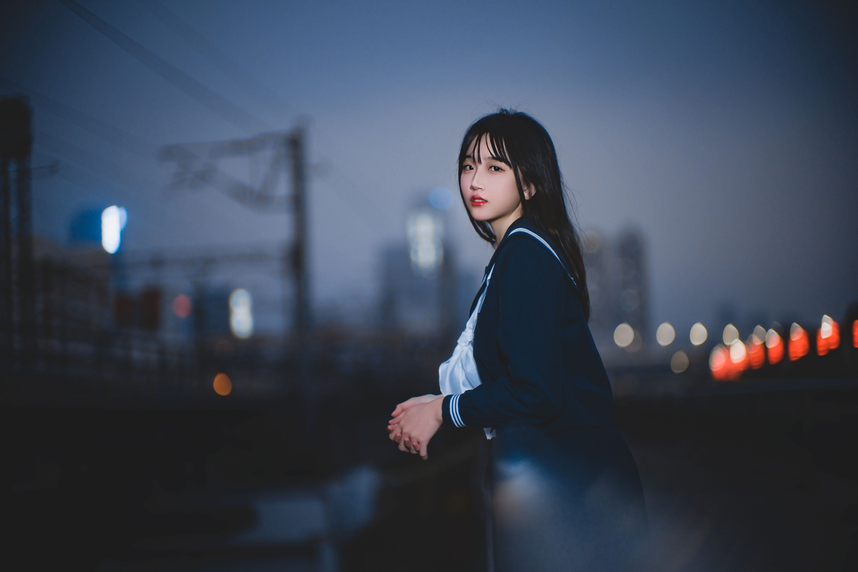 图片[5]-小鹿桃i – 《夜路》[22P]-COS写真在线网