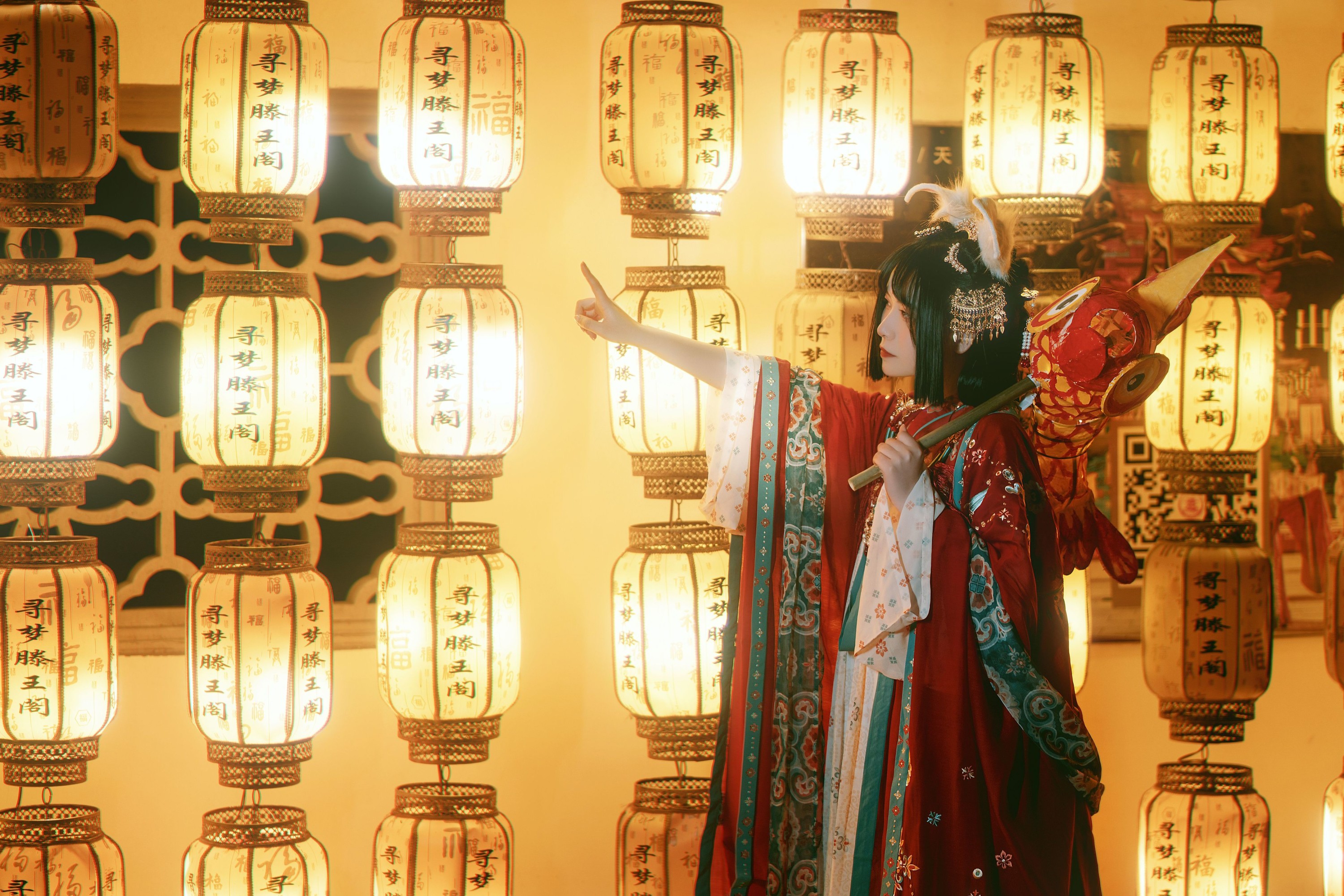 图片[5]-激辣 – 《和我一起去灯会吧》[23P]-COS写真在线网