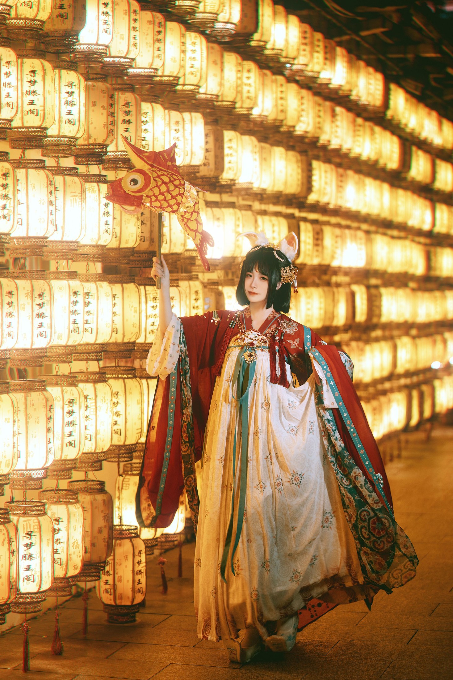 图片[3]-激辣 – 《和我一起去灯会吧》[23P]-COS写真在线网