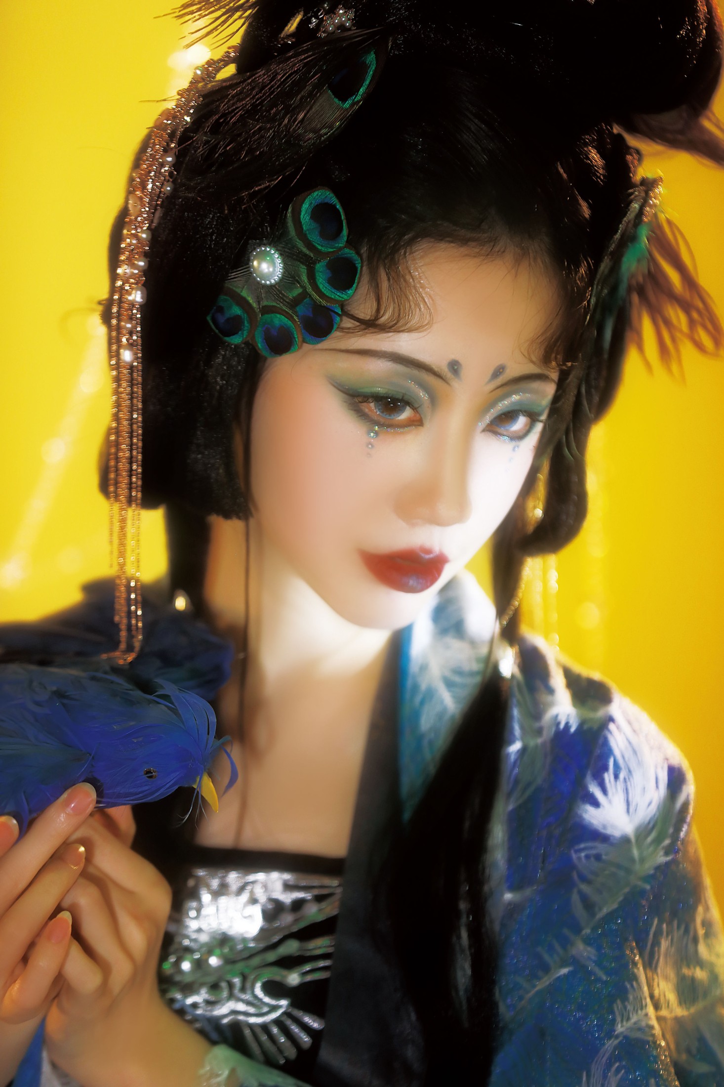 图片[3]-灵魂出逃空川子 – 《苍雀》[30P]-COS写真在线网