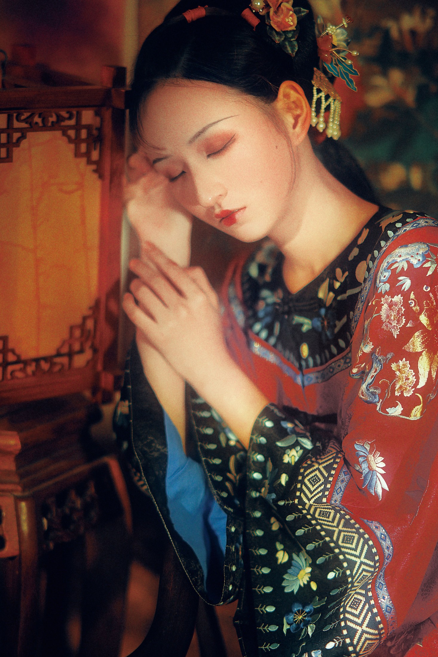 图片[4]-昱佟佟 – 《朱砂》[20P]-COS写真在线网