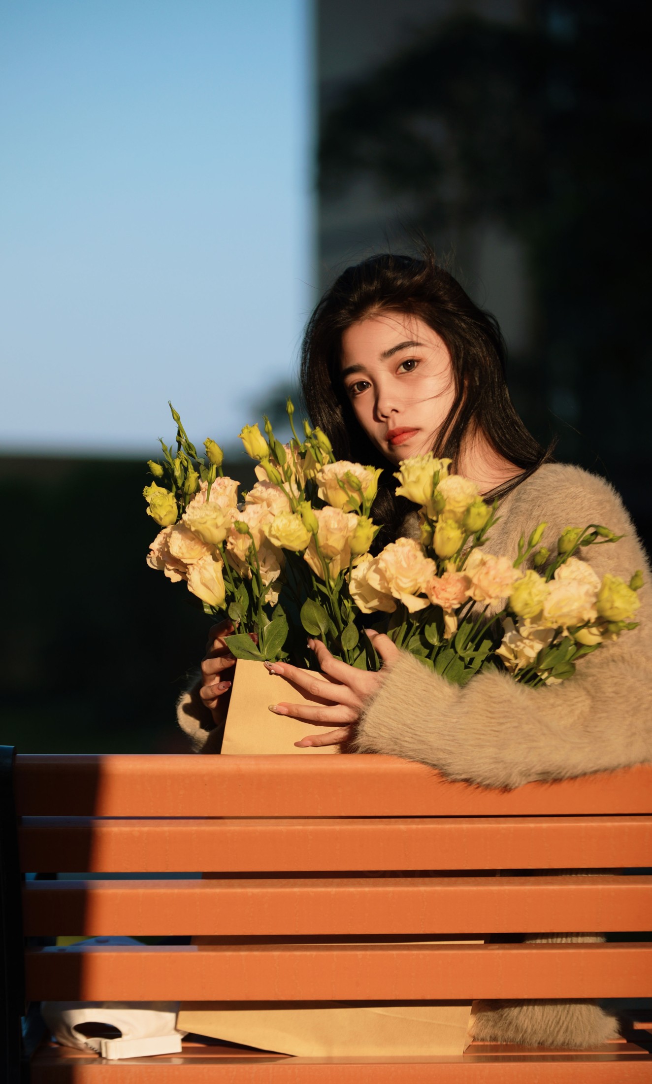 图片[3]-思分 – 《光影与晚霞下的少女》[21P]-COS写真在线网