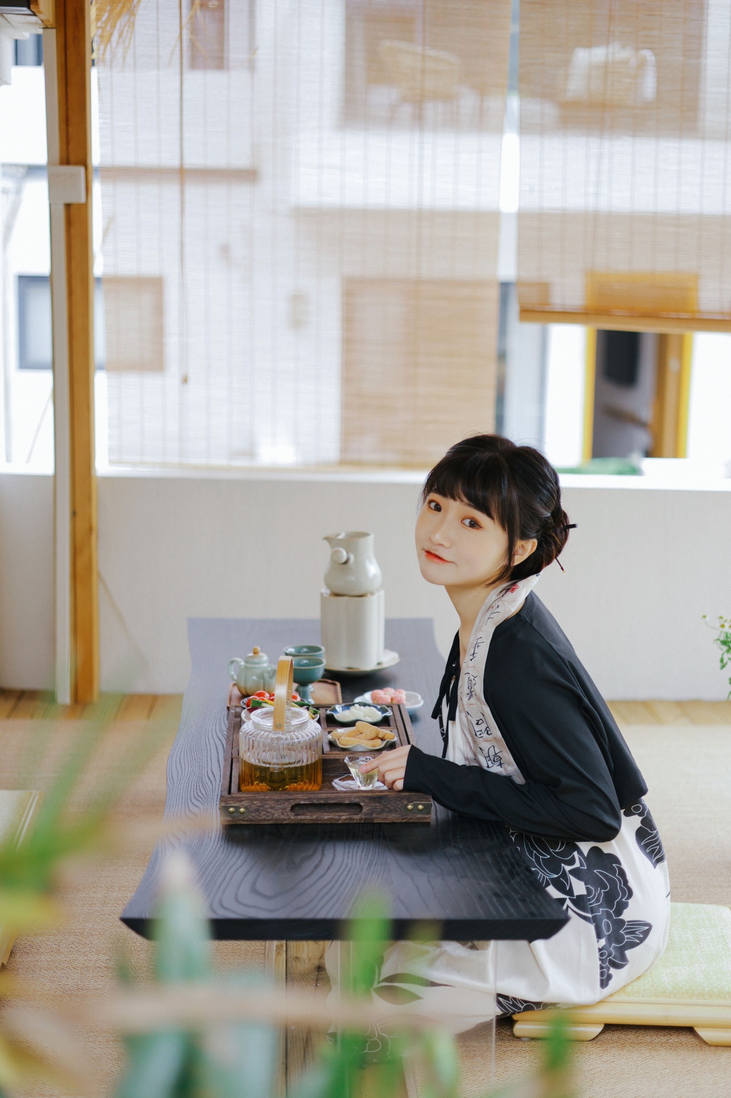图片[3]-蓝胖子 – 《茶系慢生活》[32P]-COS写真在线网