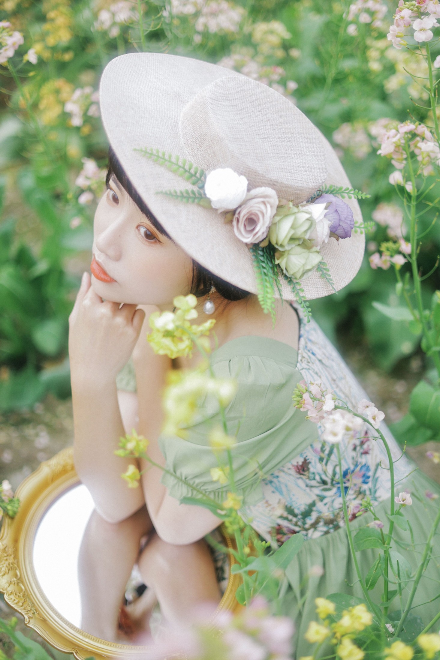 图片[4]-蓝胖子 – 《莫奈花园》[31P]-COS写真在线网