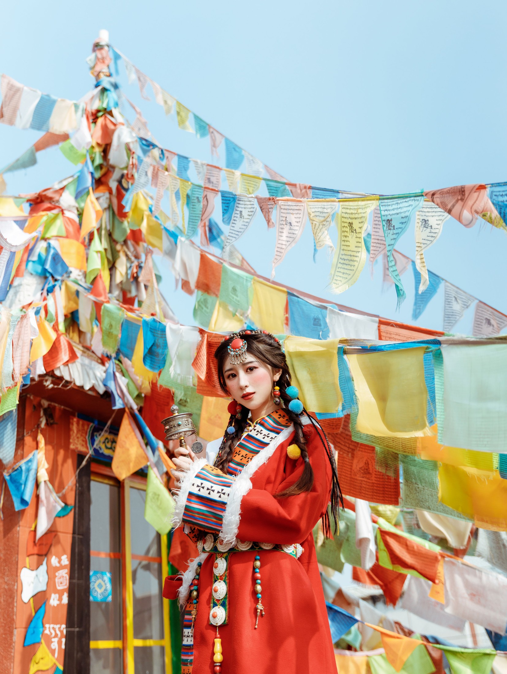 图片[4]-小希仔 – 《藏服少女》[25P]-COS写真在线网