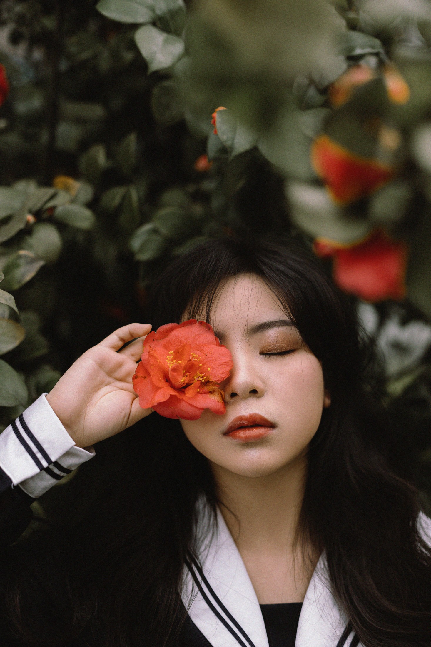 图片[5]-是小白噢 – 《茶花树下的少女》[26P]-COS写真在线网
