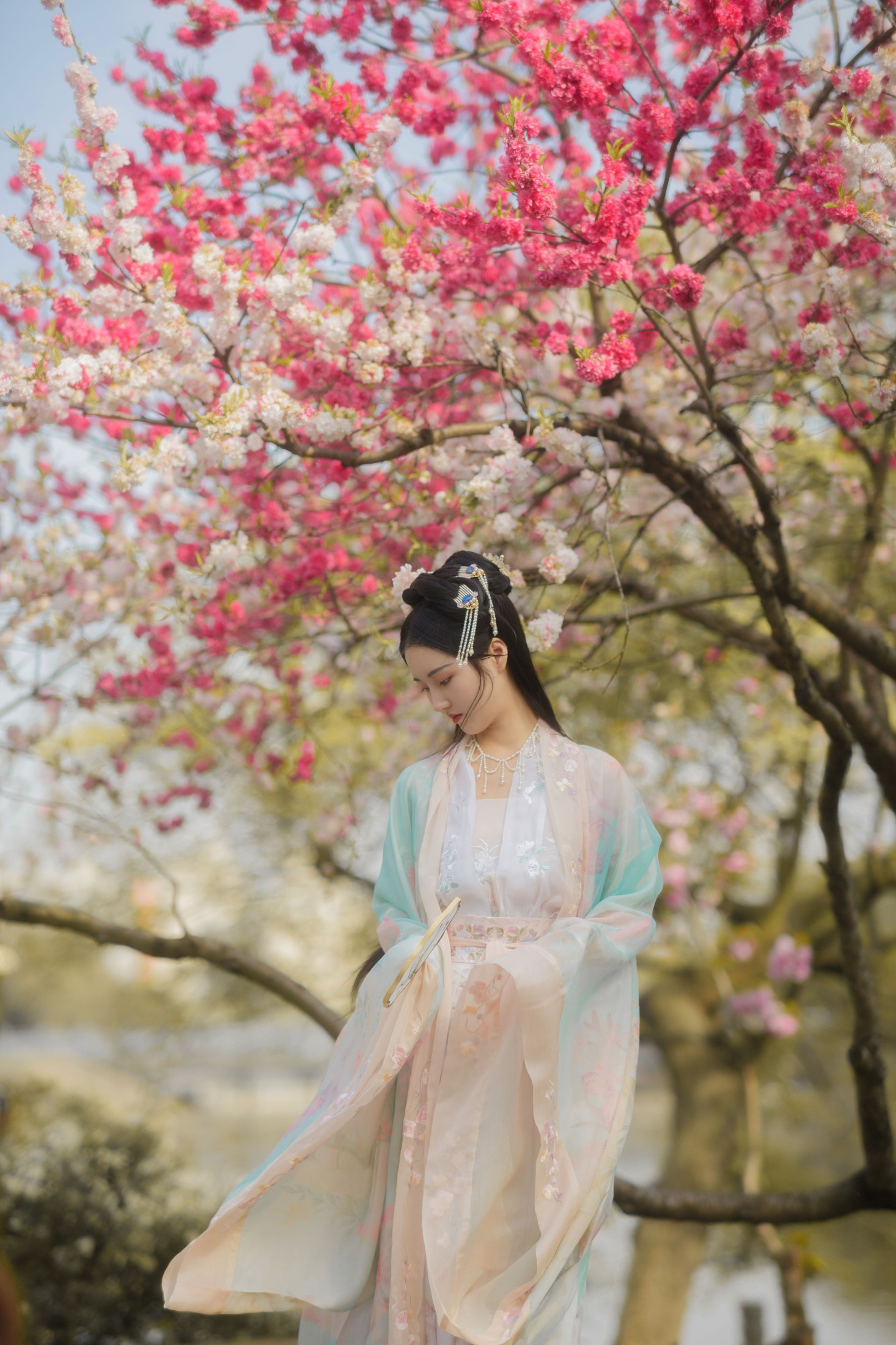 琦琦 – 《游园惊梦》[45P] - 秀人网免费无水印在线套图写真