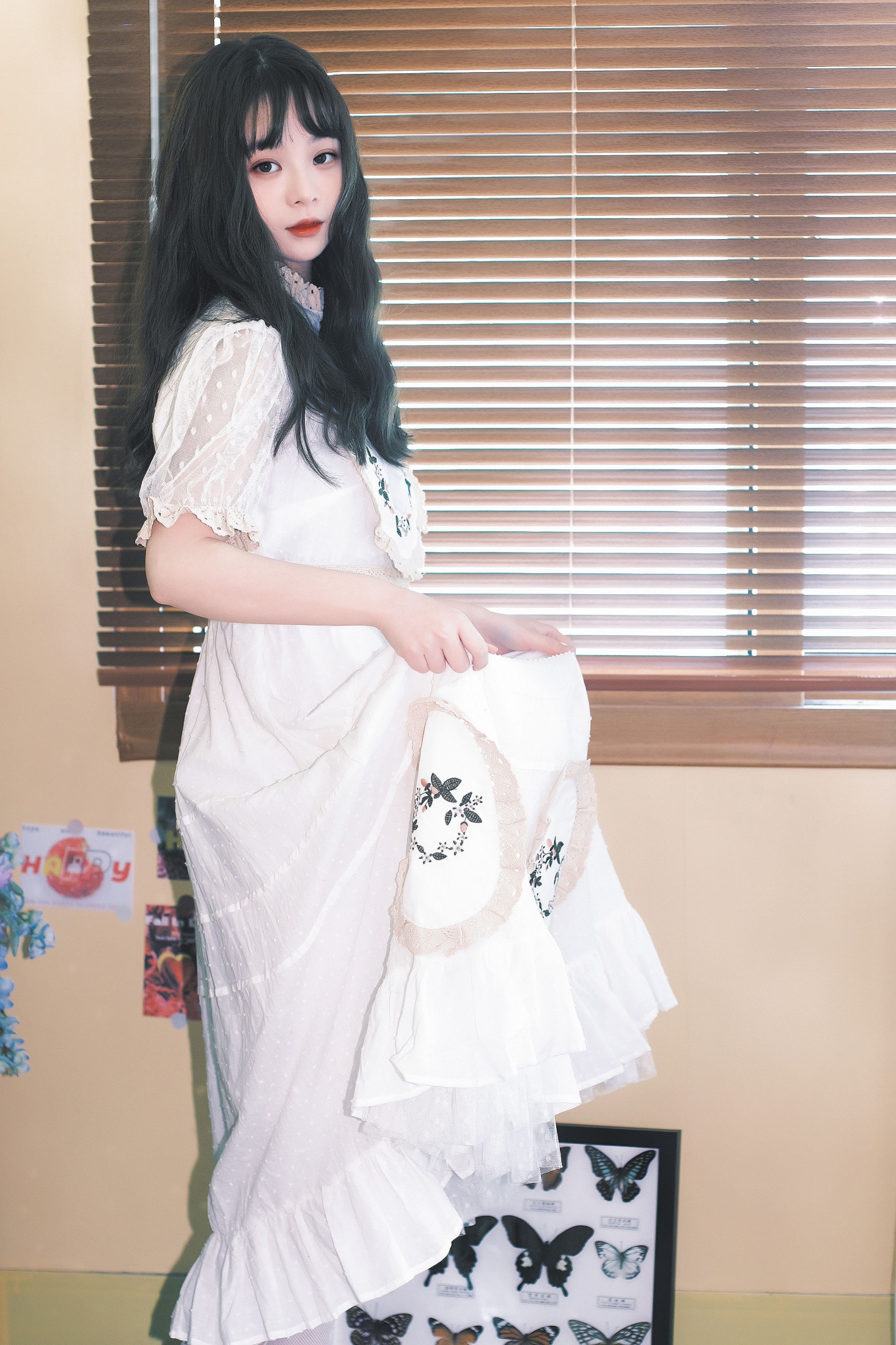 图片[3]-林野昭昭 – 《被鲜花包围的浪漫》[20P]-COS写真在线网