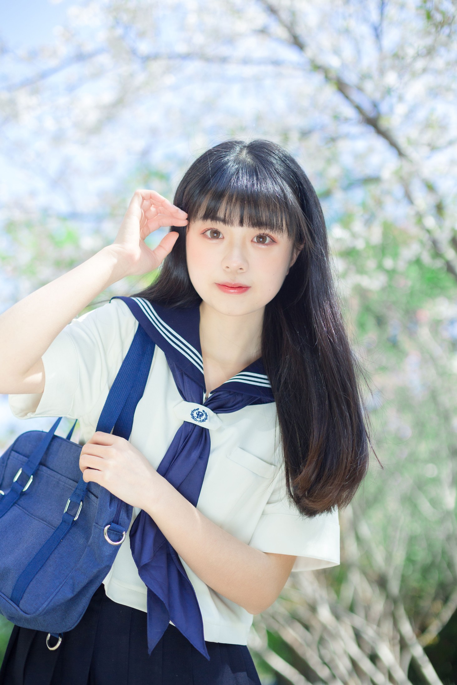 图片[3]-一只暖暖 – 《水手服的春天》[30P]-COS写真在线网