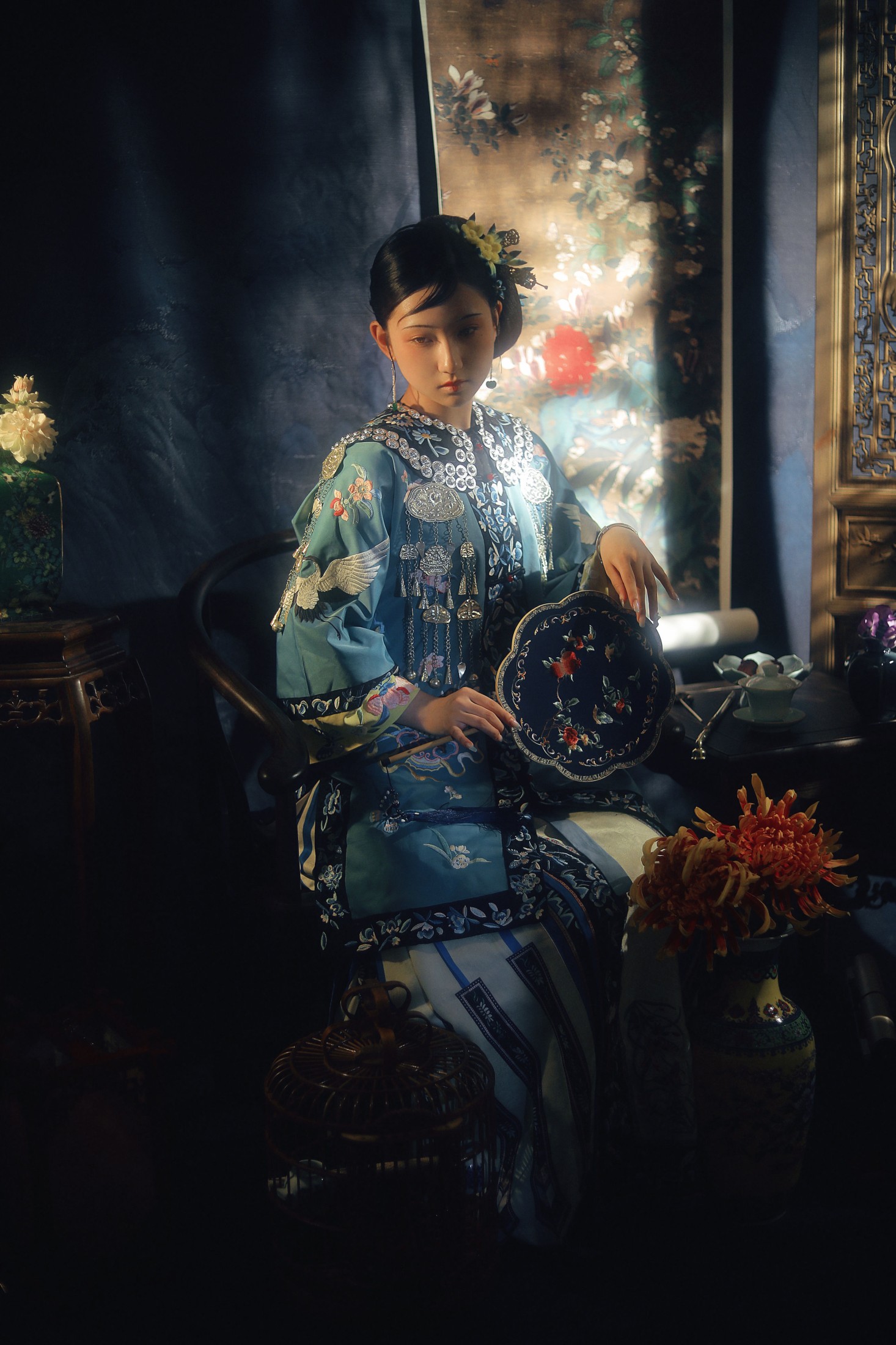 图片[3]-微渺miroky_ – 《笼中雀》[23P]-COS写真在线网