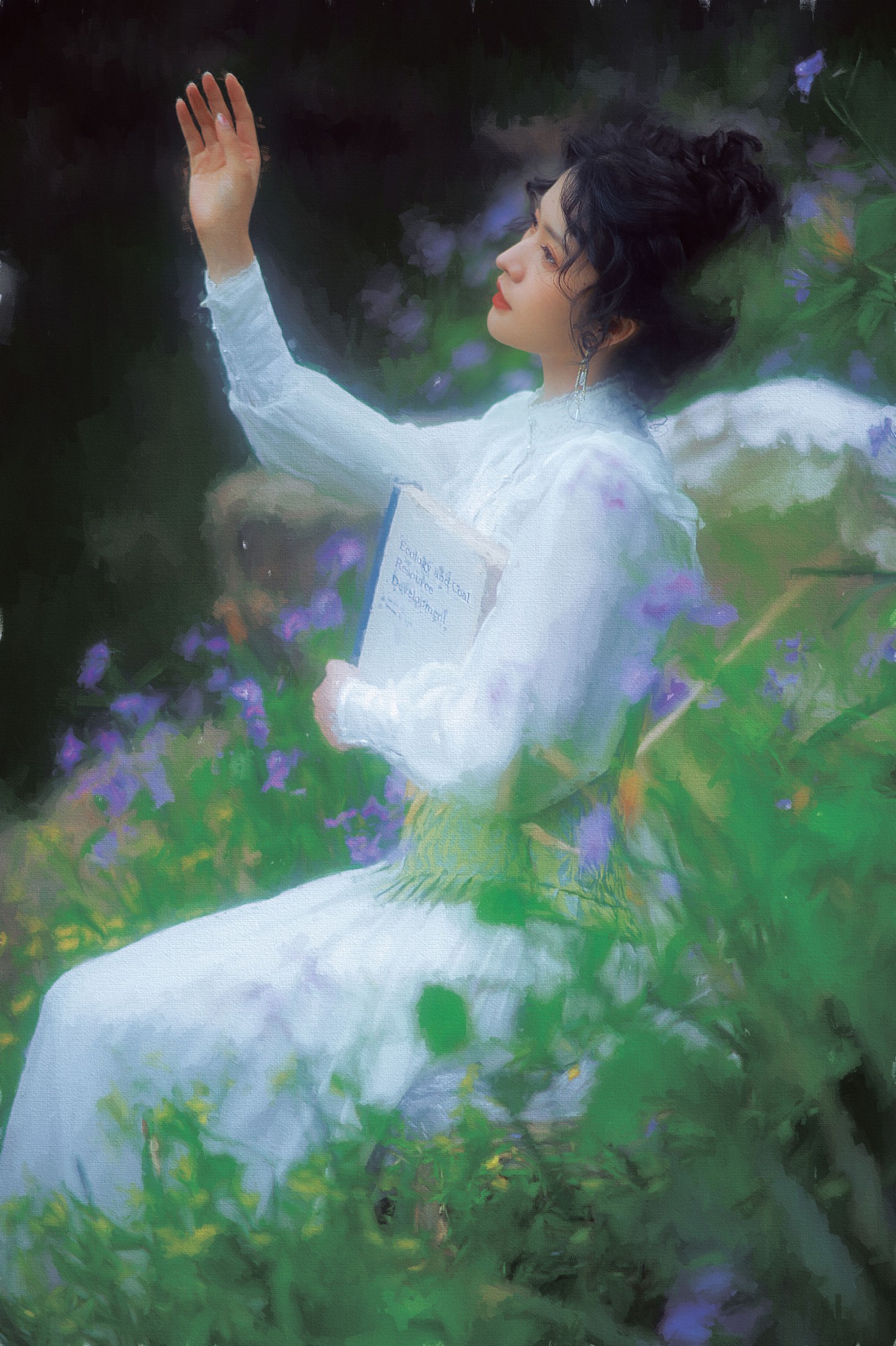 图片[5]-一束青 – 《撑阳伞的少女》[24P]-COS写真在线网