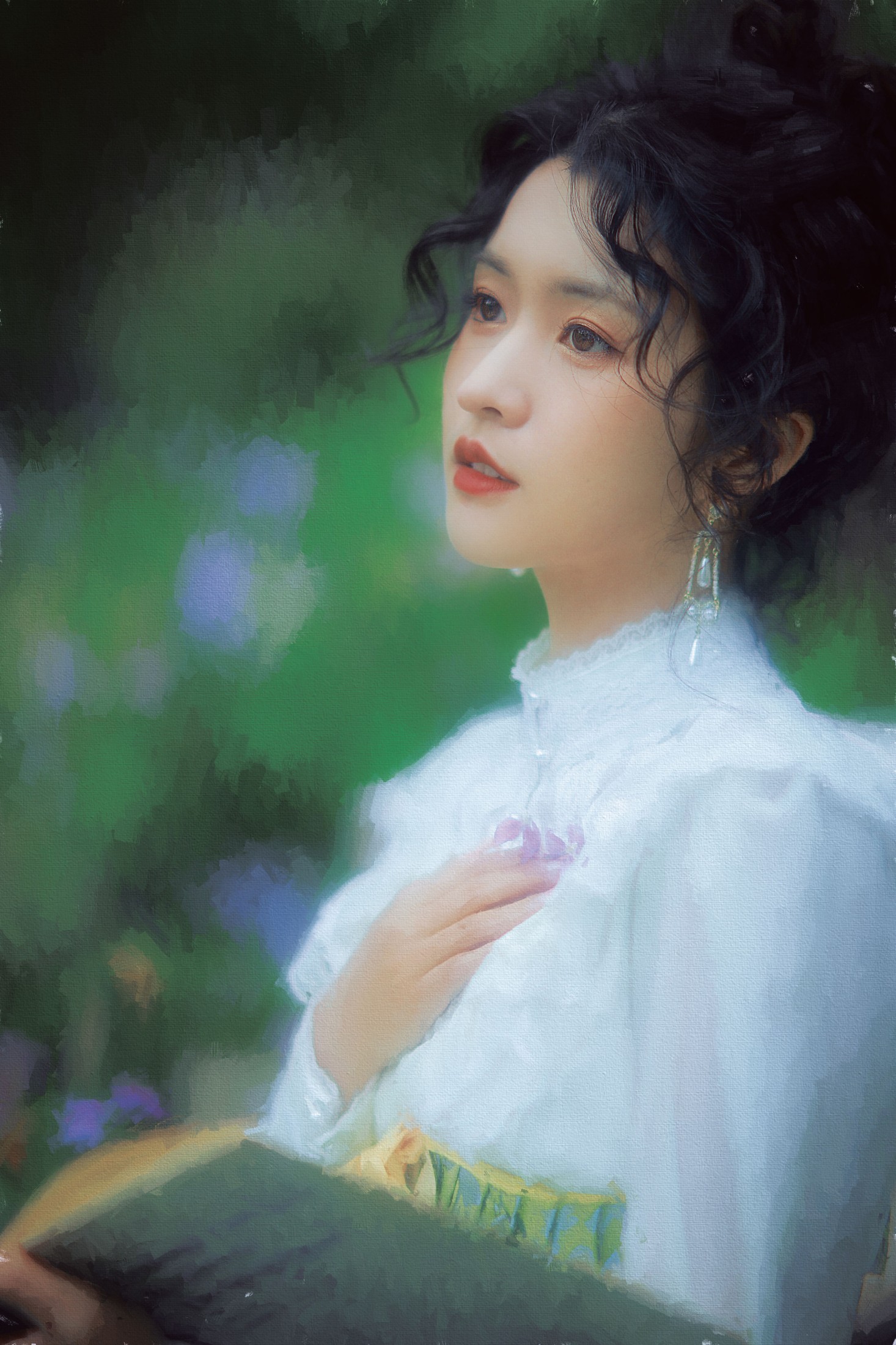 图片[4]-一束青 – 《撑阳伞的少女》[24P]-COS写真在线网