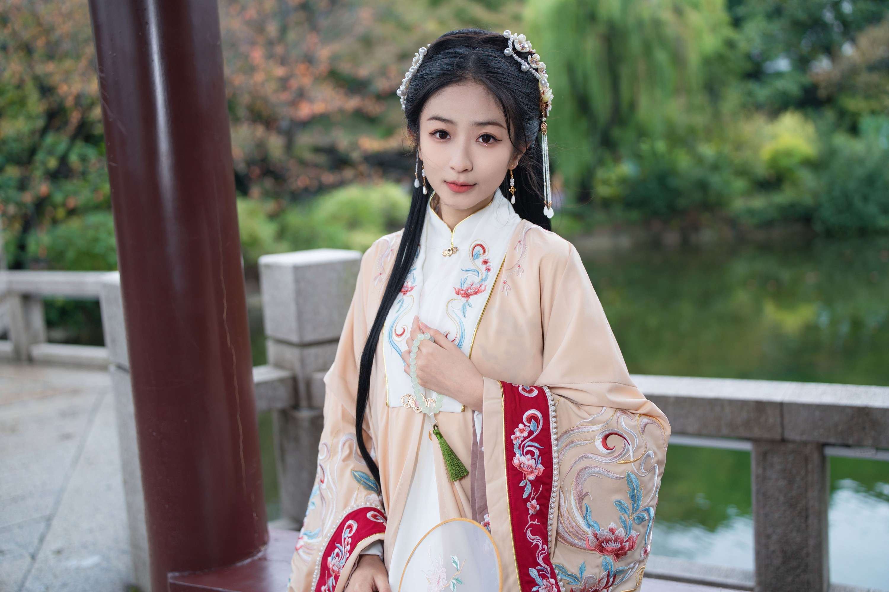 图片[4]-小泽 – 《汉服游园》[34P]-COS写真在线网