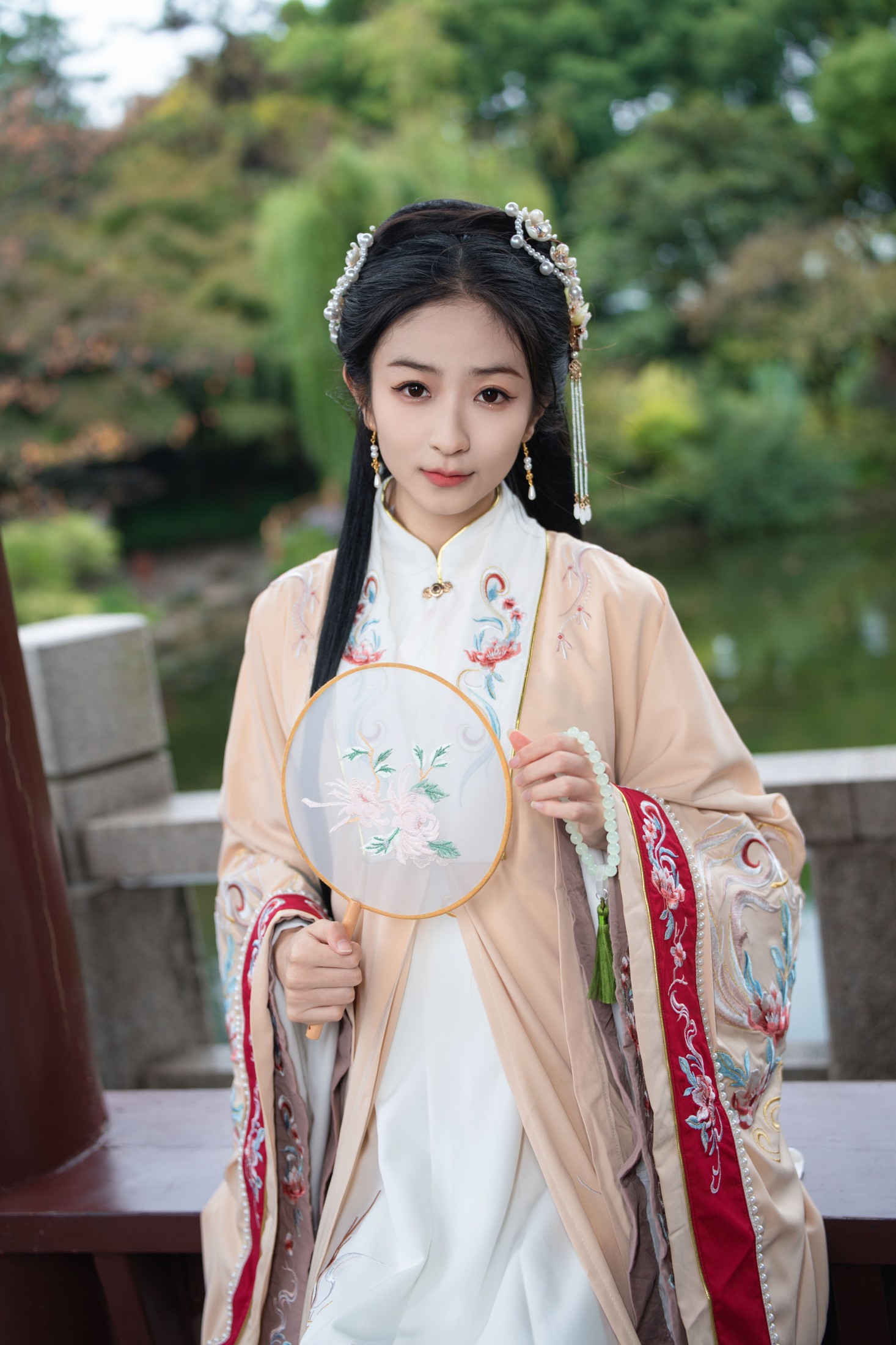图片[3]-小泽 – 《汉服游园》[34P]-COS写真在线网