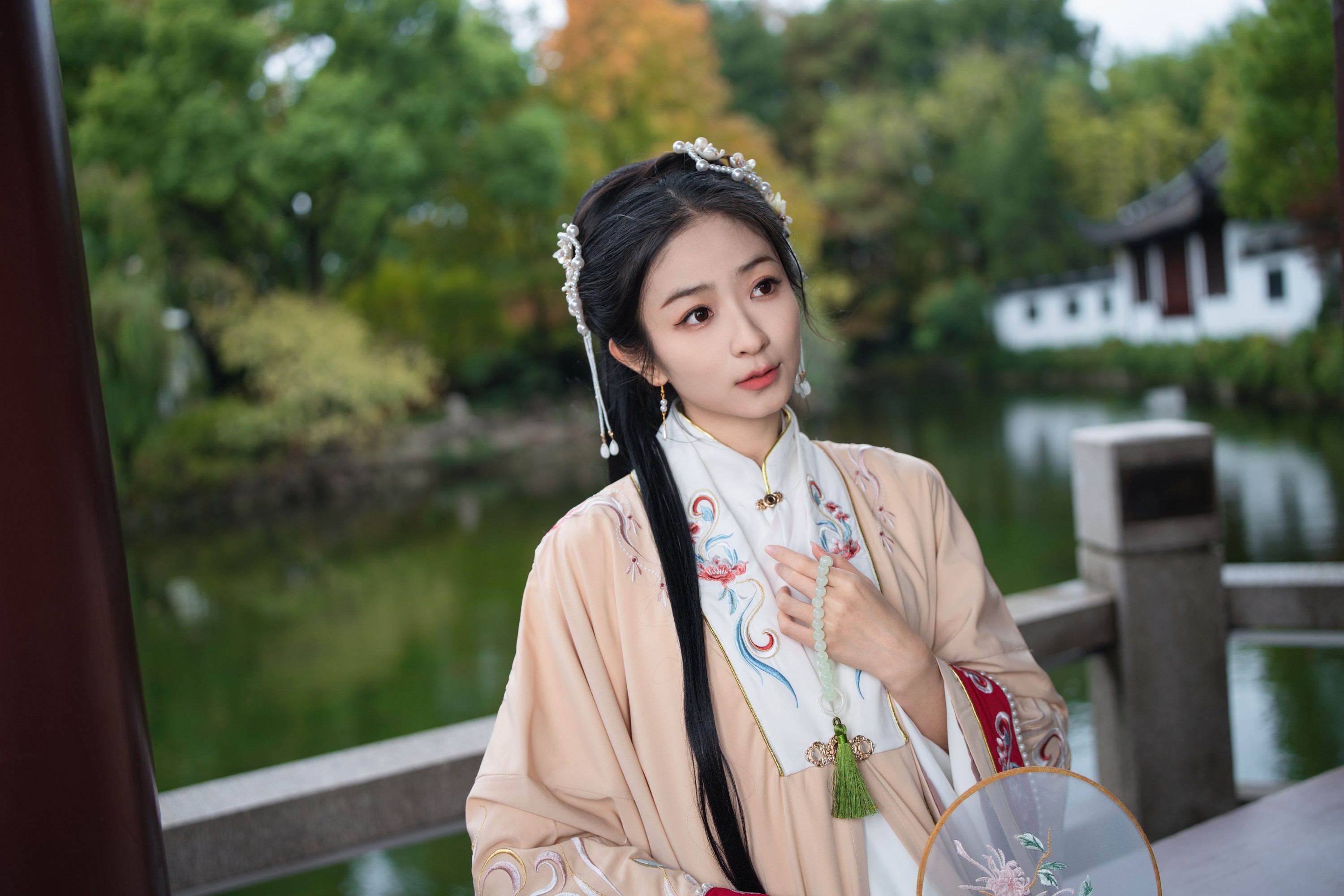 图片[5]-小泽 – 《汉服游园》[34P]-COS写真在线网