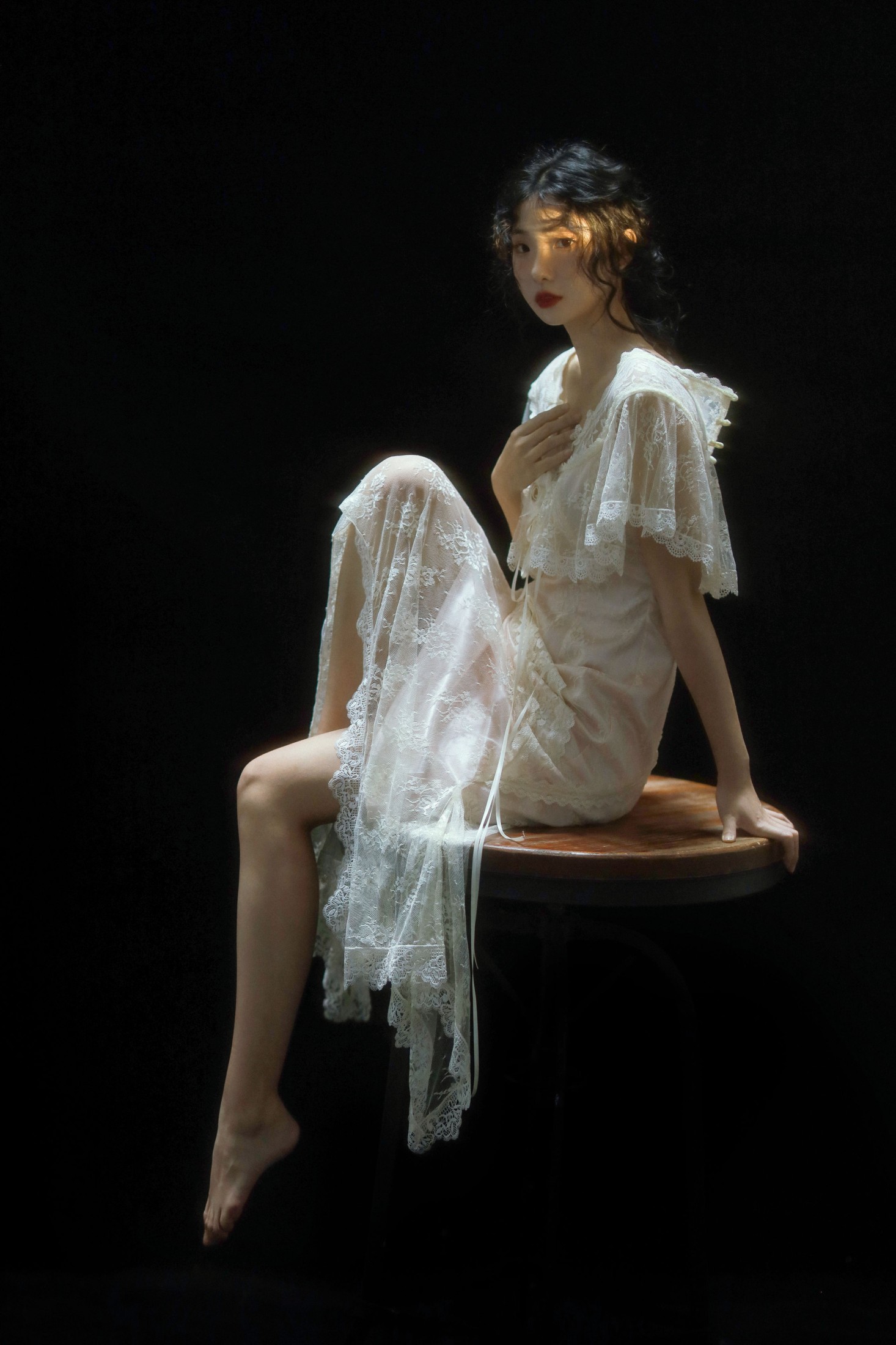 图片[3]-李喵喵 – 《夜纱》[25P]-COS写真在线网