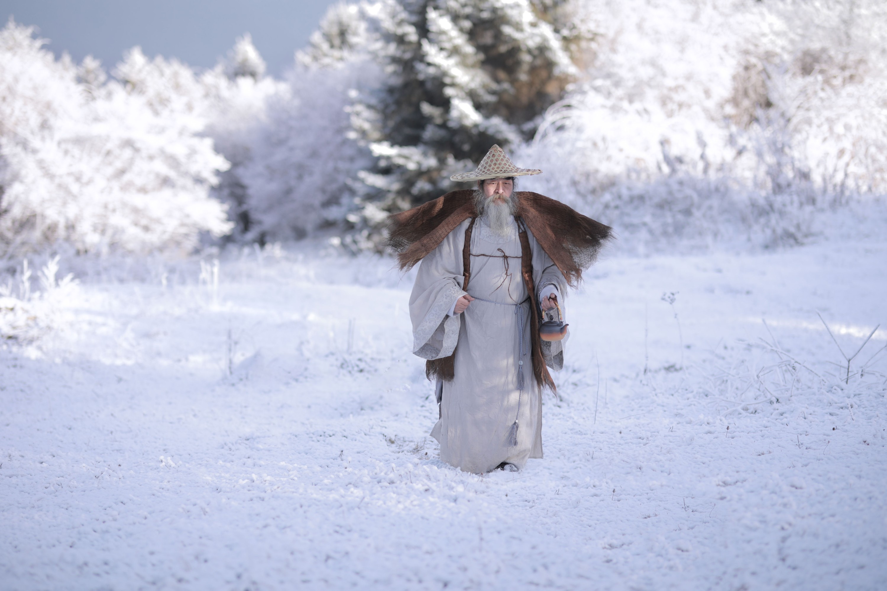 图片[5]-素昧在路上 汉服爷爷云中鹤 – 《风雪夜归人》[25P]-COS写真在线网