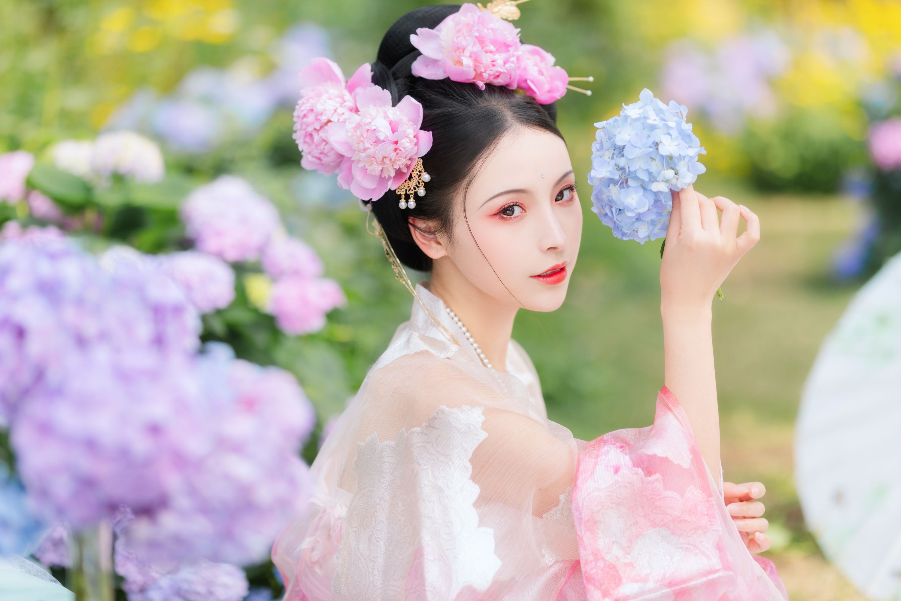 图片[3]-一小枝枝枝枝 – 《花间美人》[24P]-COS写真在线网