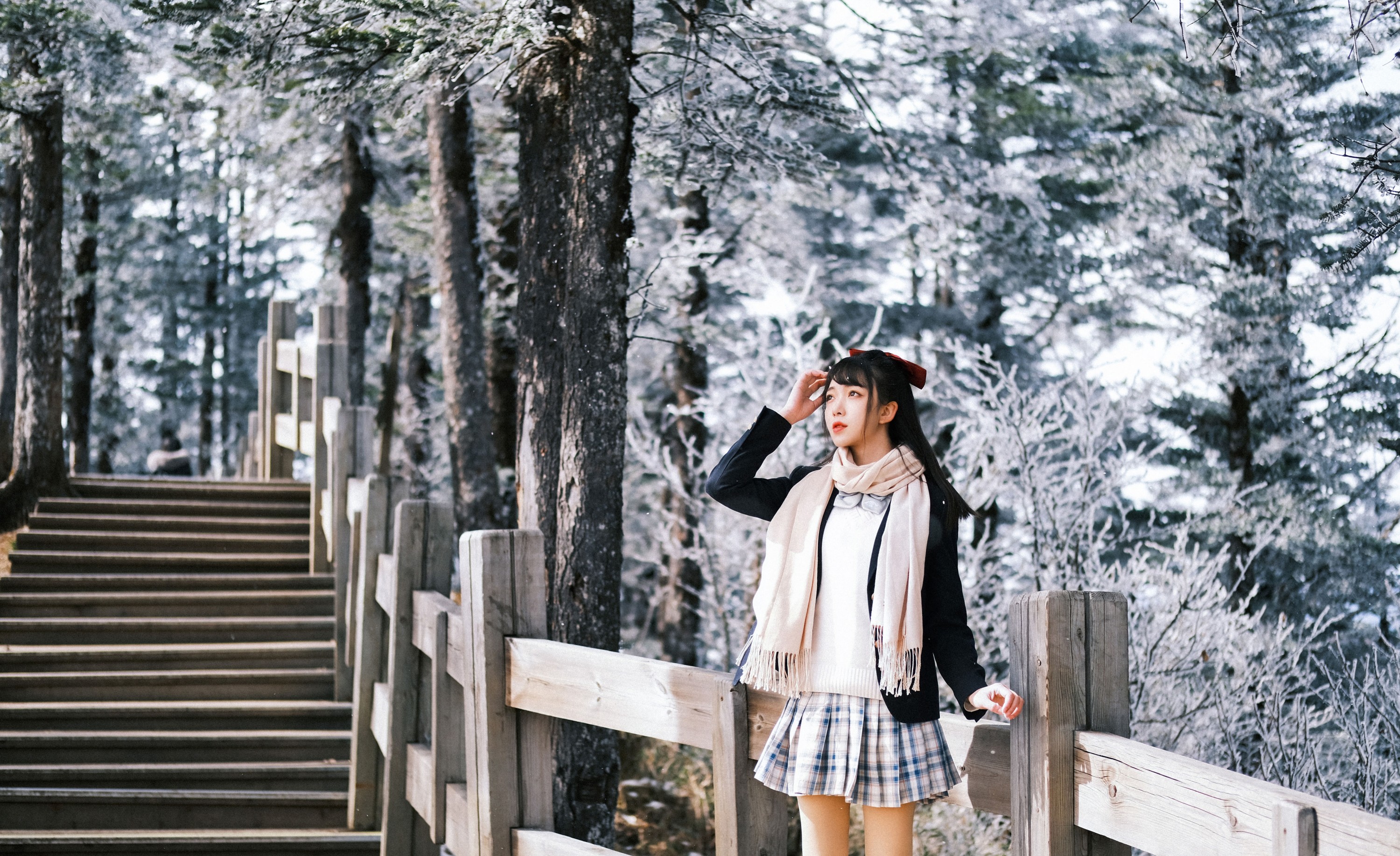 图片[4]-小风加载中 – 《日系少女雪景写真》[24P]-COS写真在线网
