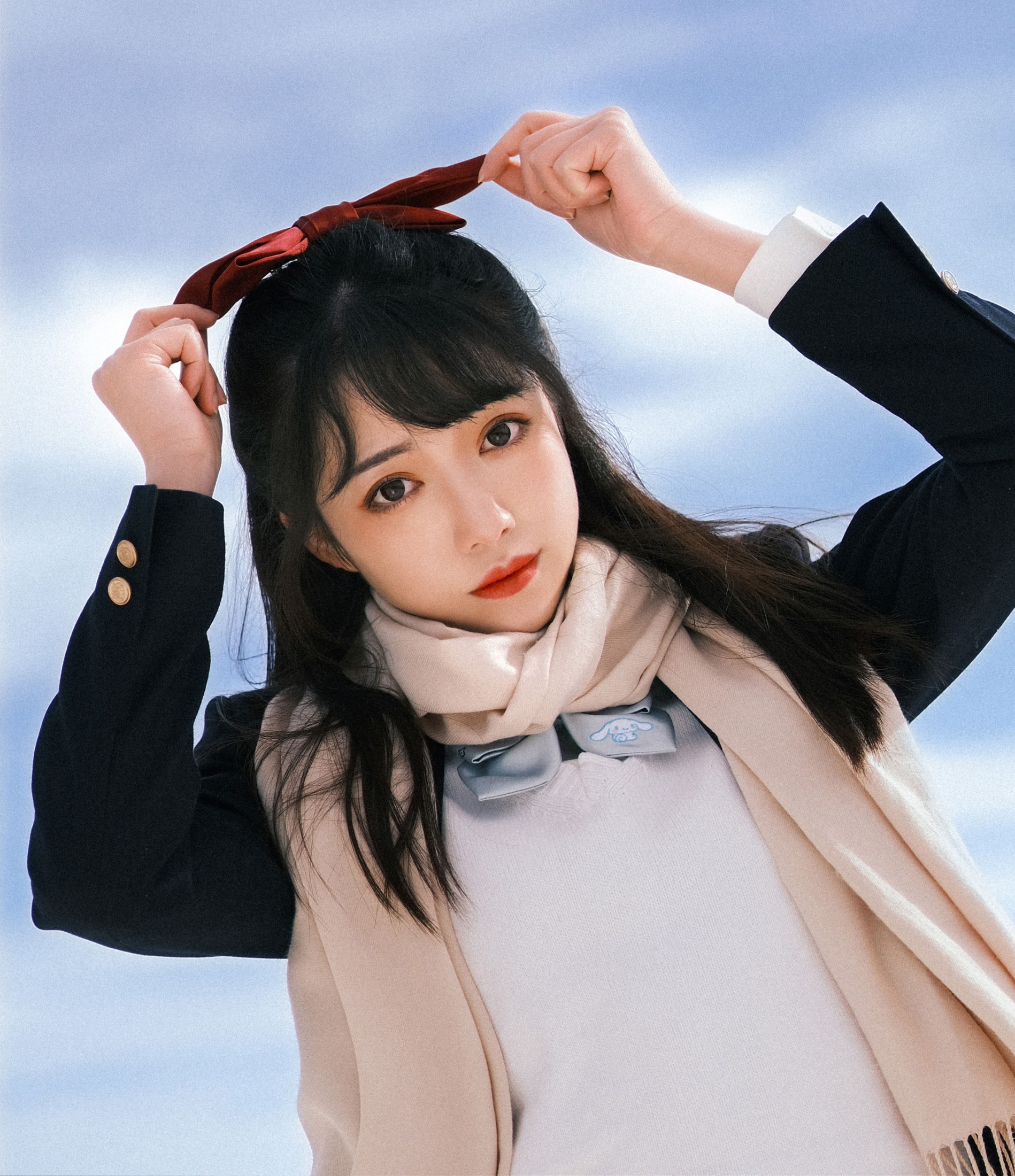 图片[3]-小风加载中 – 《日系少女雪景写真》[24P]-COS写真在线网