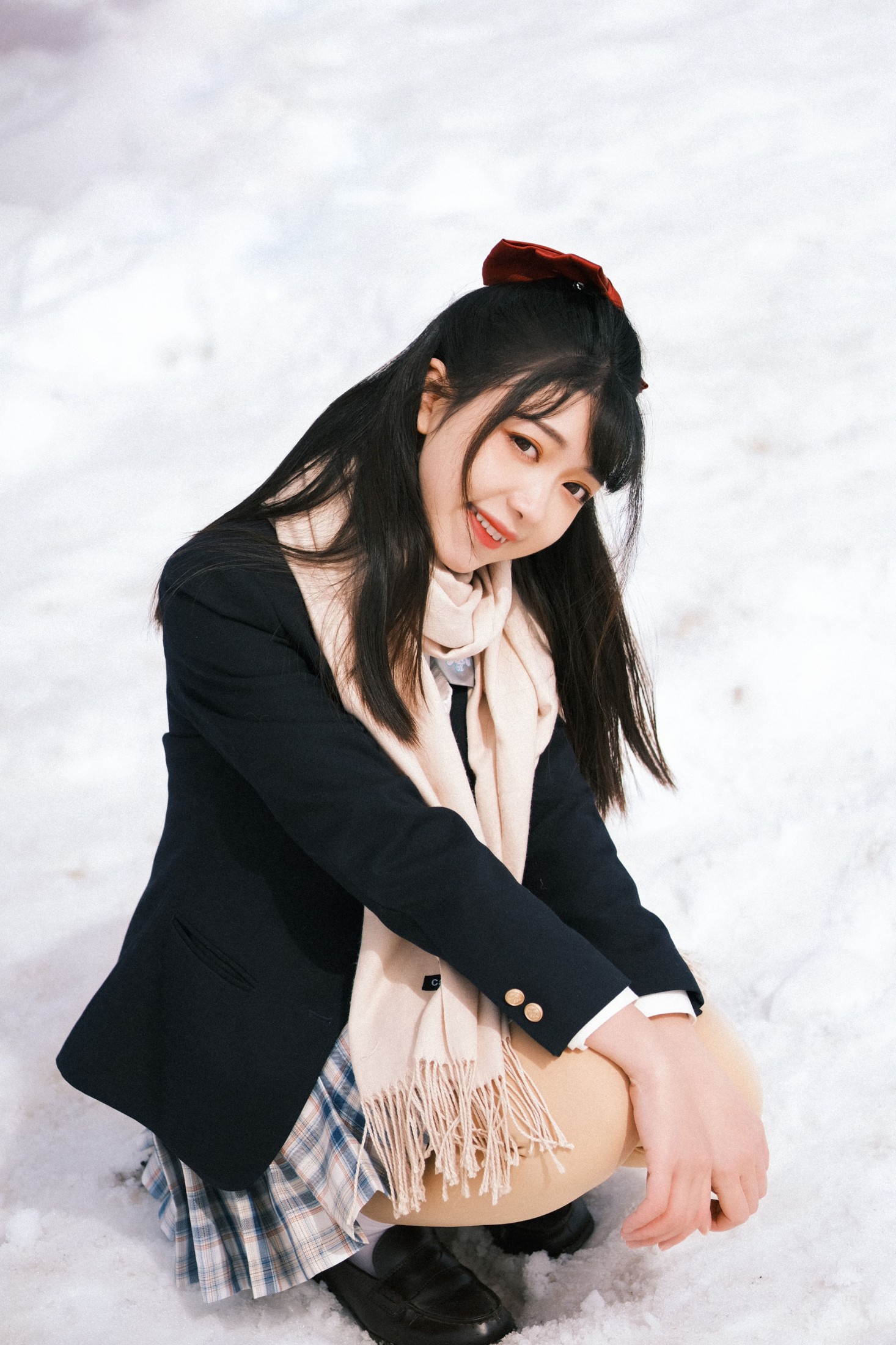 图片[5]-小风加载中 – 《日系少女雪景写真》[24P]-COS写真在线网