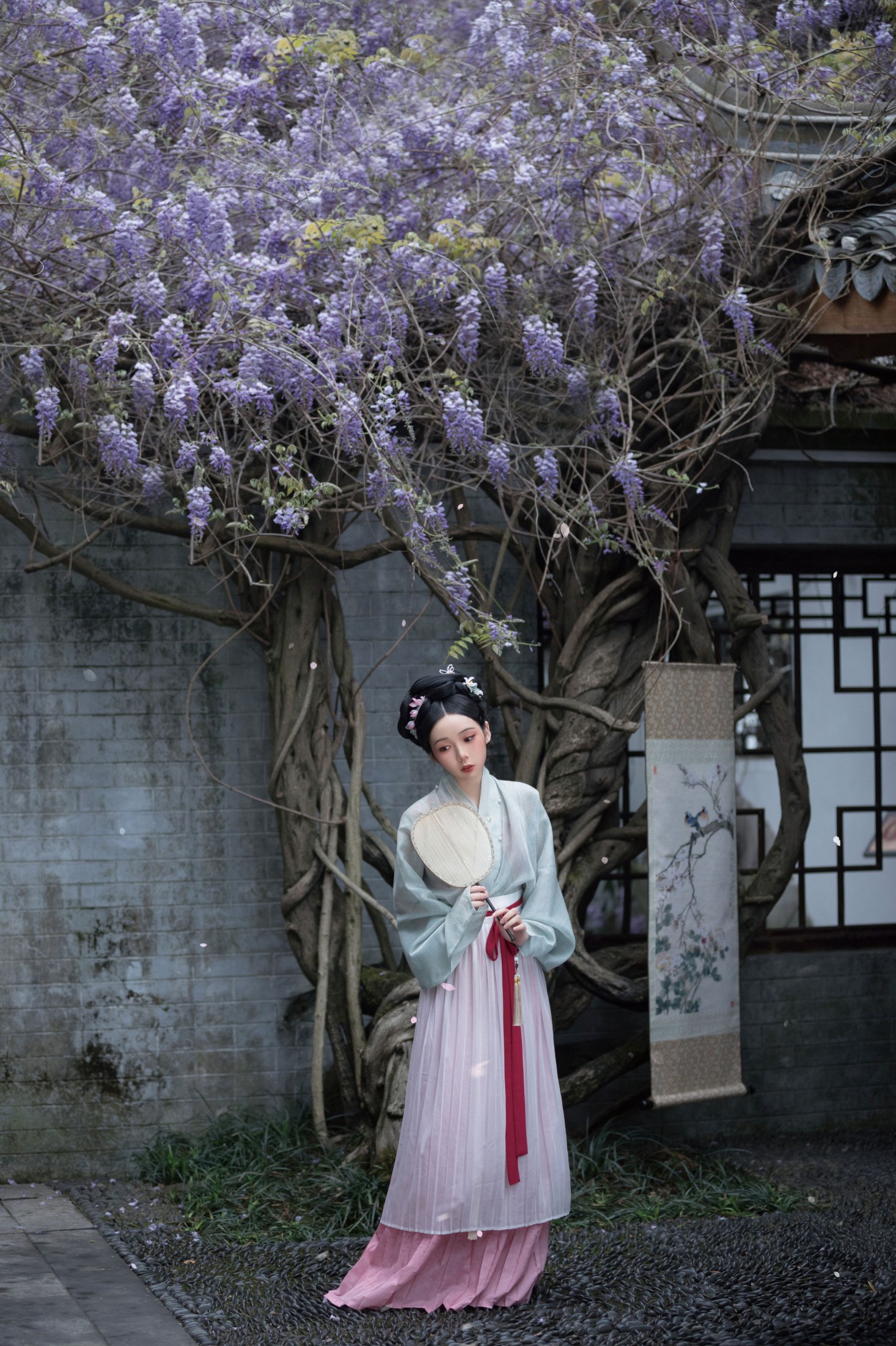 图片[4]-槐枝- – 《潭上紫藤》[38P]-COS写真在线网