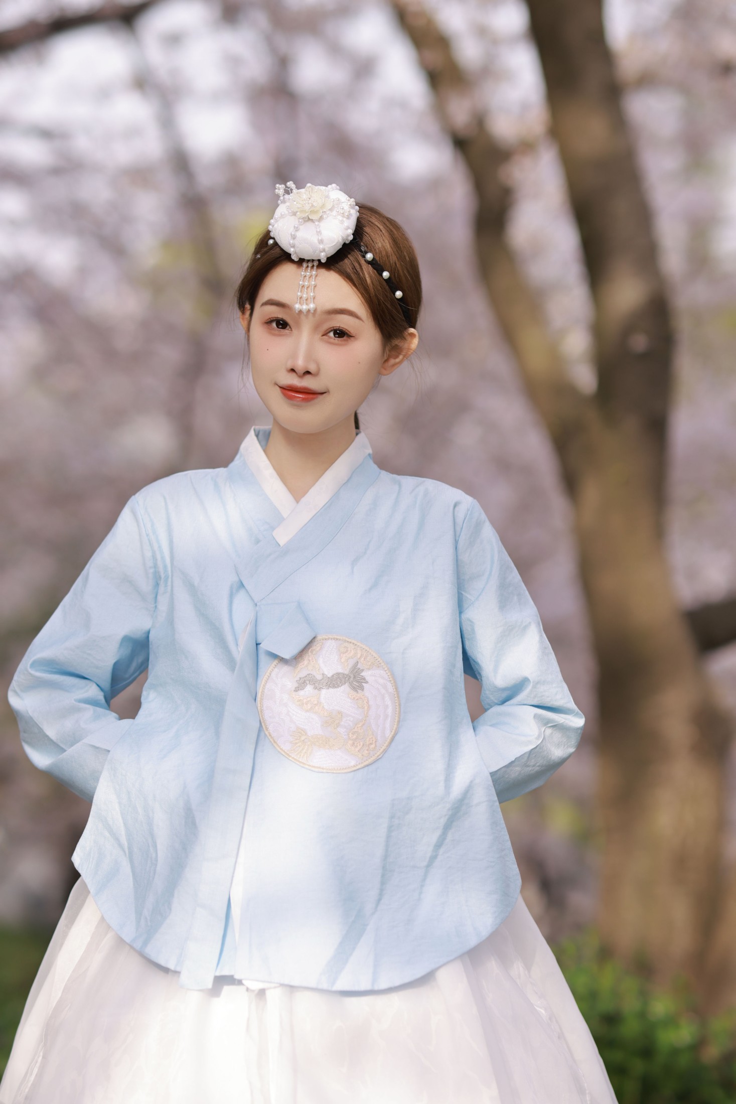 图片[5]-酸奶加心好好次 – 《探一场樱花》[32P]-COS写真在线网