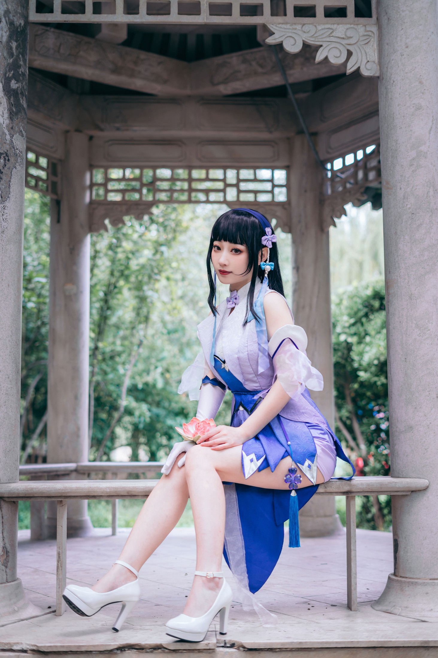 图片[3]-桃墨公子x – 《西施幻纱之灵》[28P]-COS写真在线网