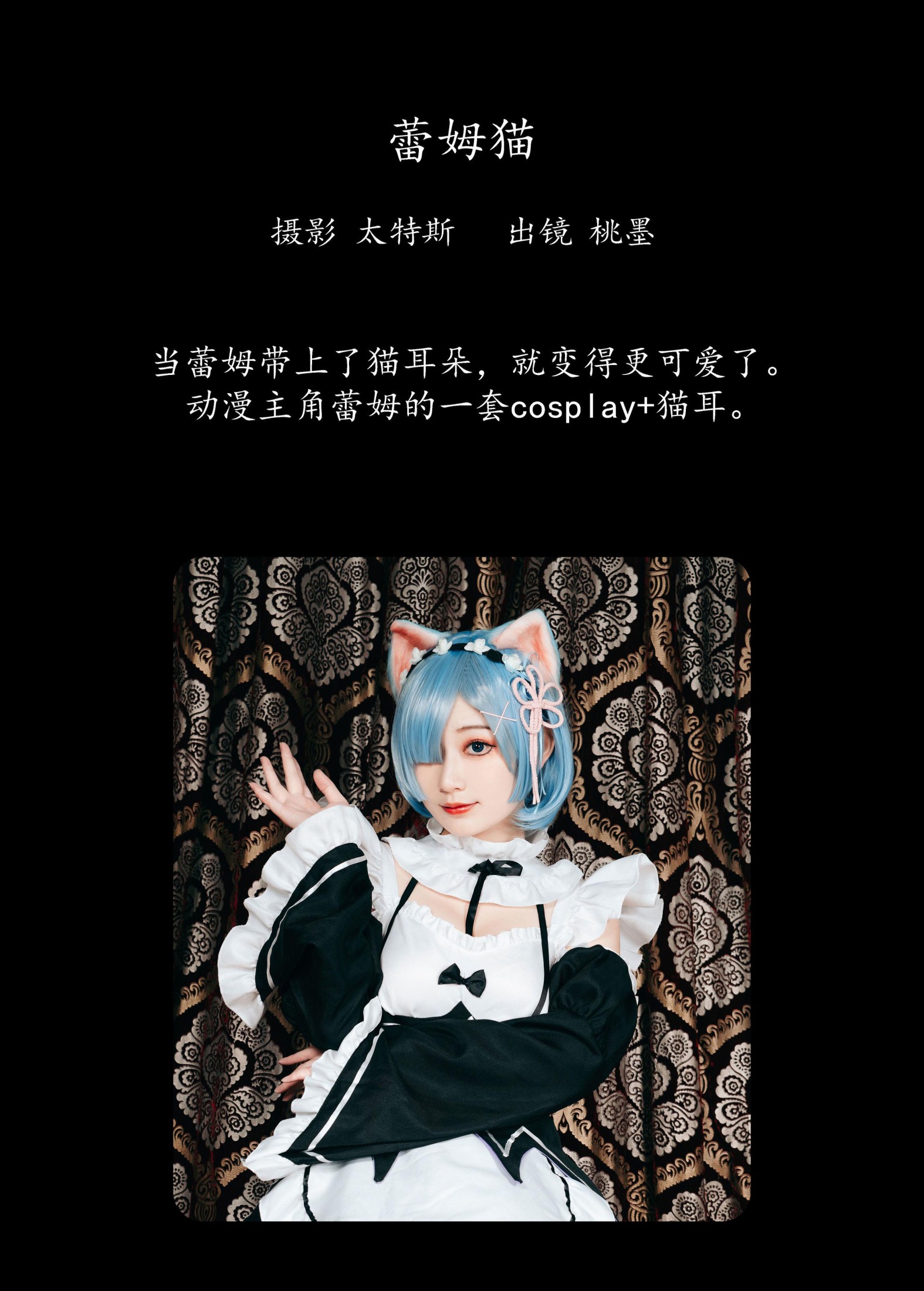 图片[2]-桃墨公子x – 《蕾姆猫》[22P]-COS写真在线网