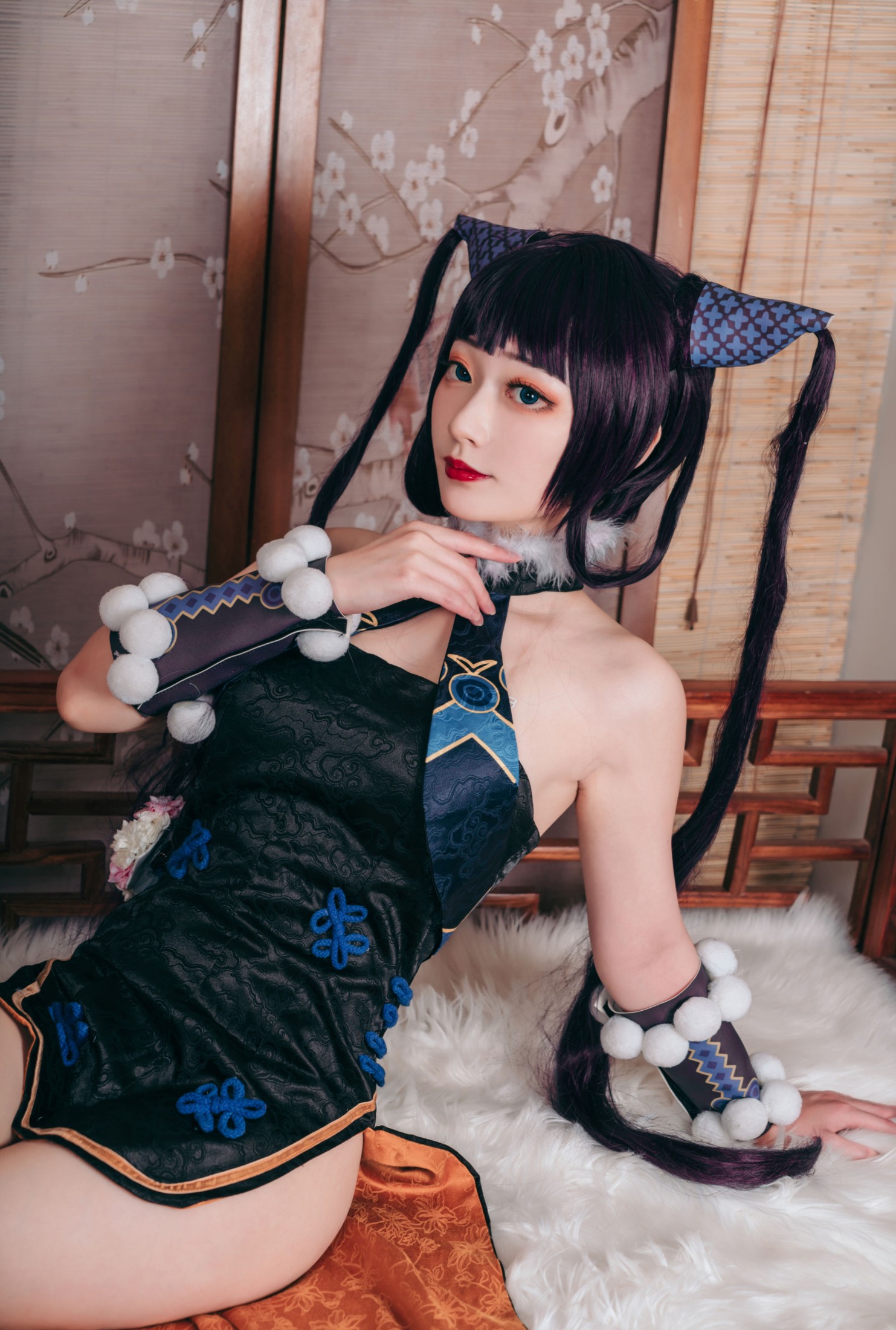 图片[4]-桃墨公子x – 《杨玉环旗袍》[25P]-COS写真在线网