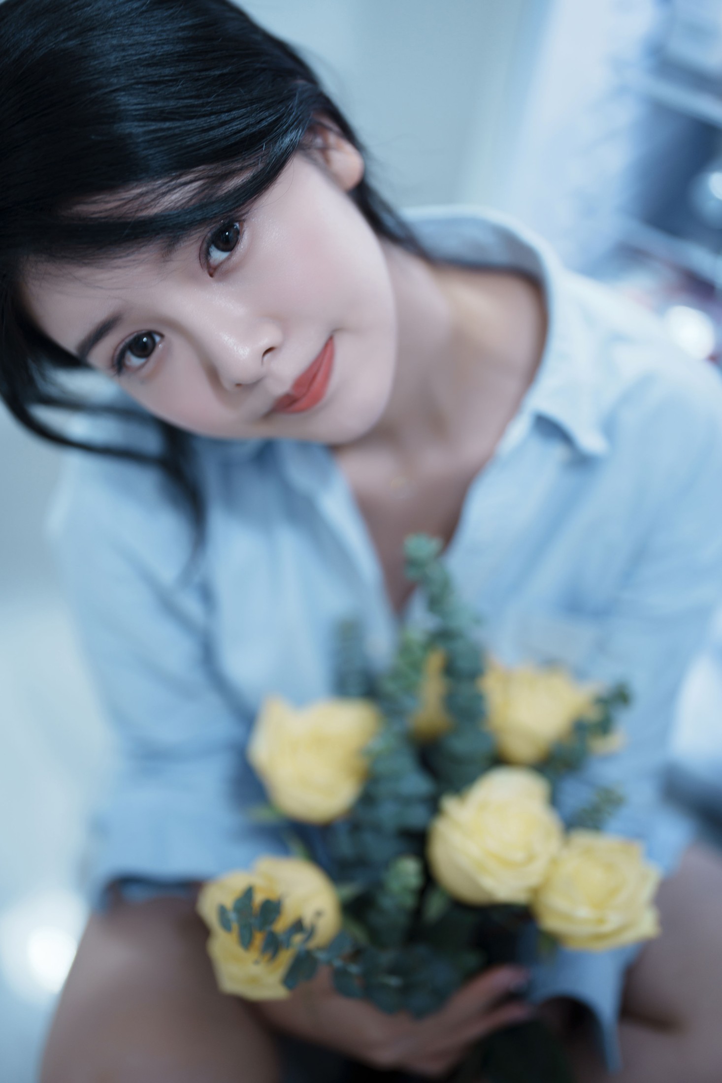 图片[3]-喵喵喵是锦儿呀 – 《夜半偷偷趴冰箱，一点点微光摄影》[28P]-COS写真在线网