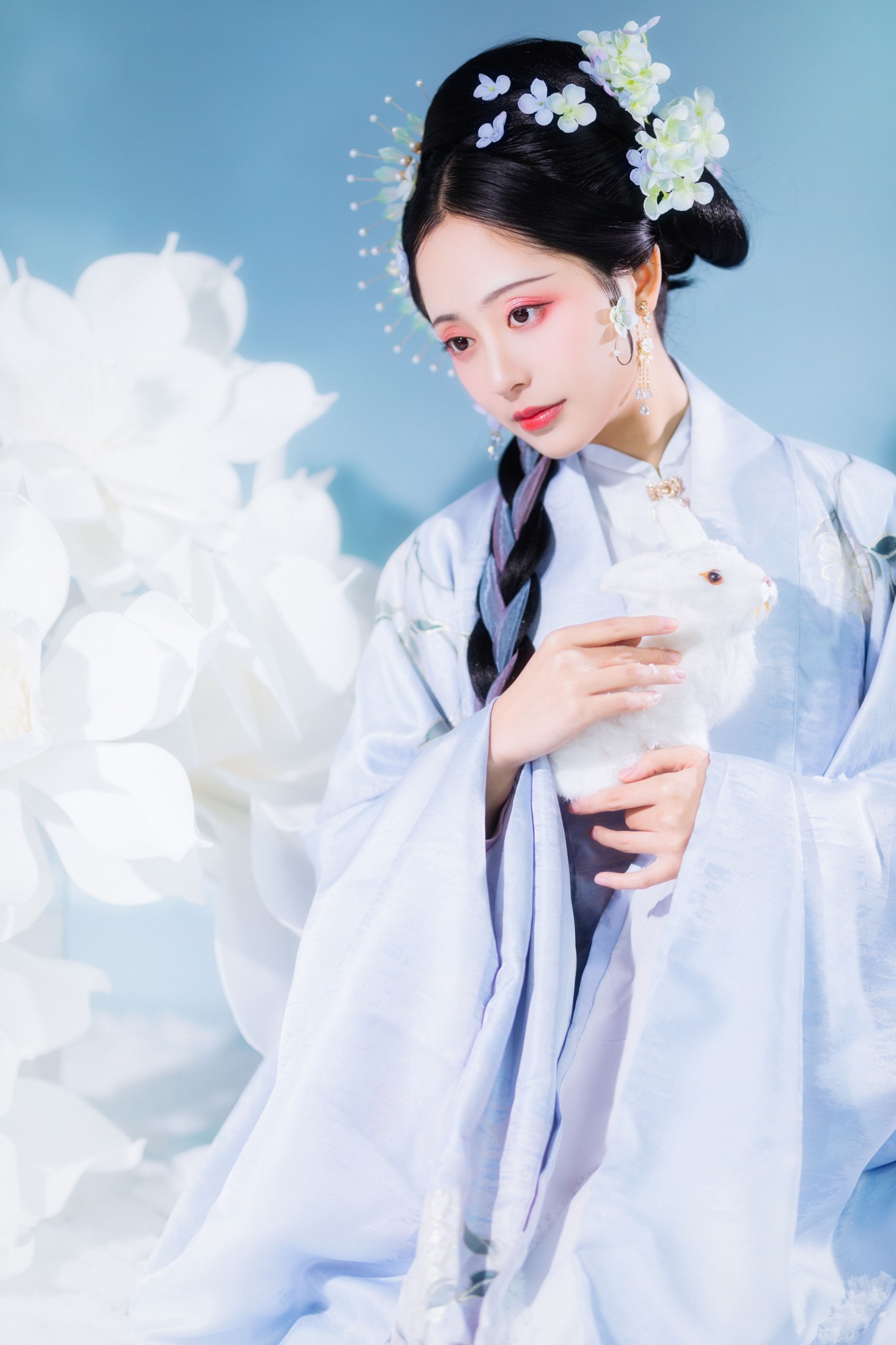 图片[3]-是雨诗呀 – 《凝霜雪》[26P]-COS写真在线网