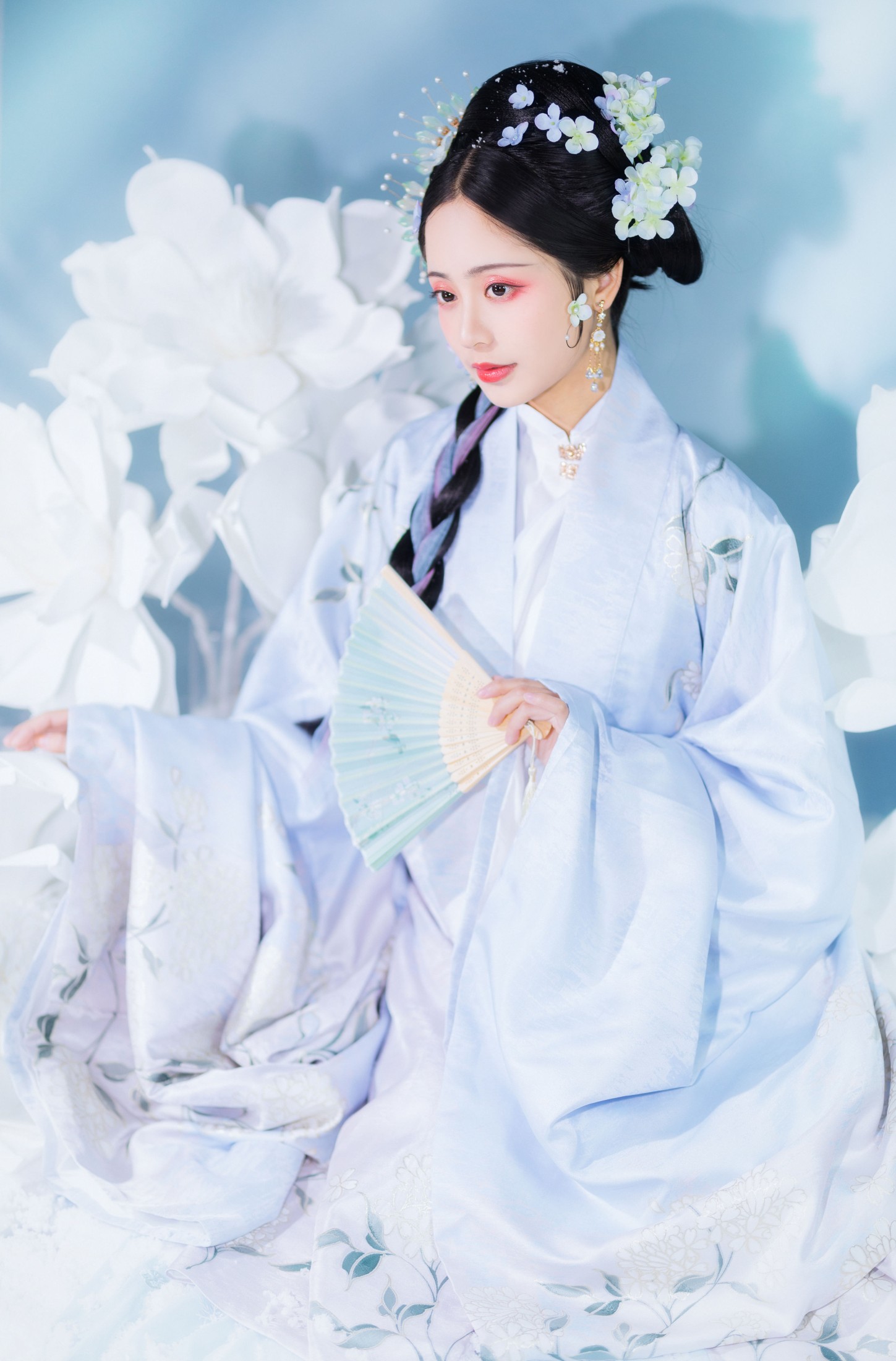 图片[5]-是雨诗呀 – 《凝霜雪》[26P]-COS写真在线网