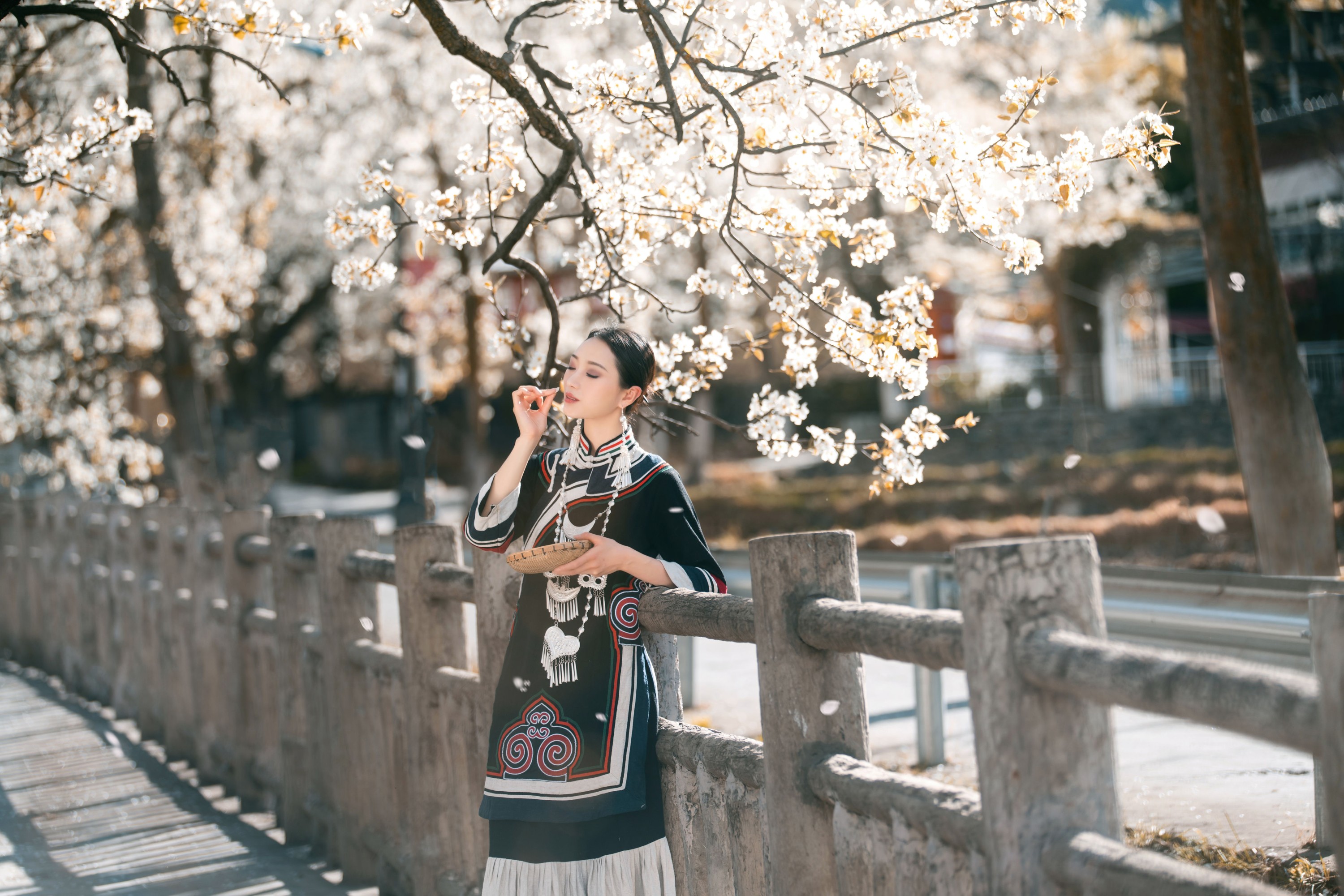 图片[3]-薇薇 – 《十里春风梨花如雨》[50P]-COS写真在线网