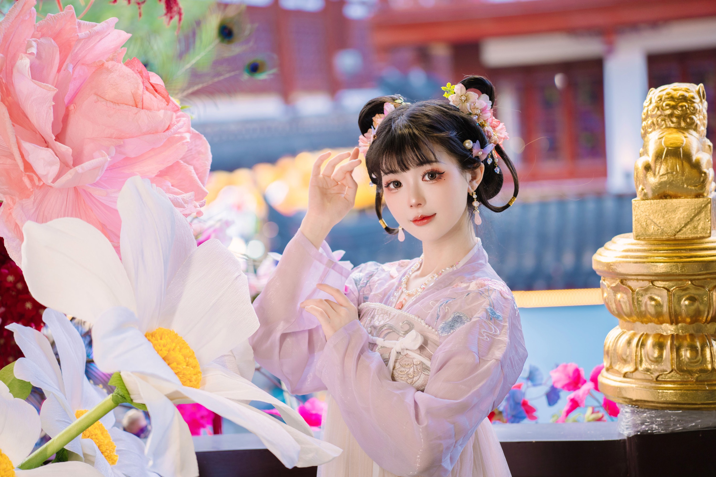 图片[3]-丝言不吃包子 – 《豫园花朝节-花神》[28P]-COS写真在线网