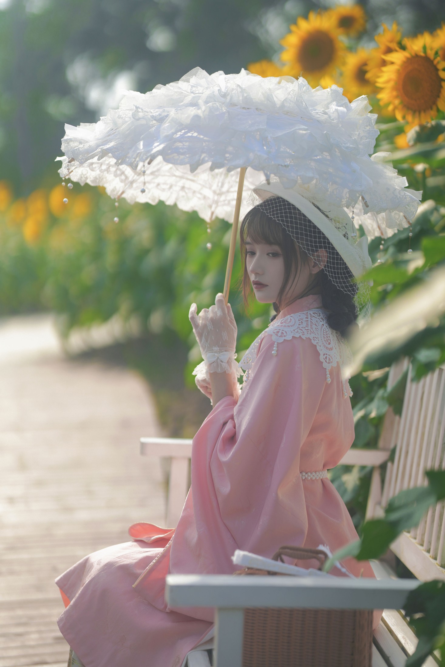 图片[6]-兔子Zzz不吃胡萝卜 – 《向日葵的回忆》[23P]-COS写真在线网