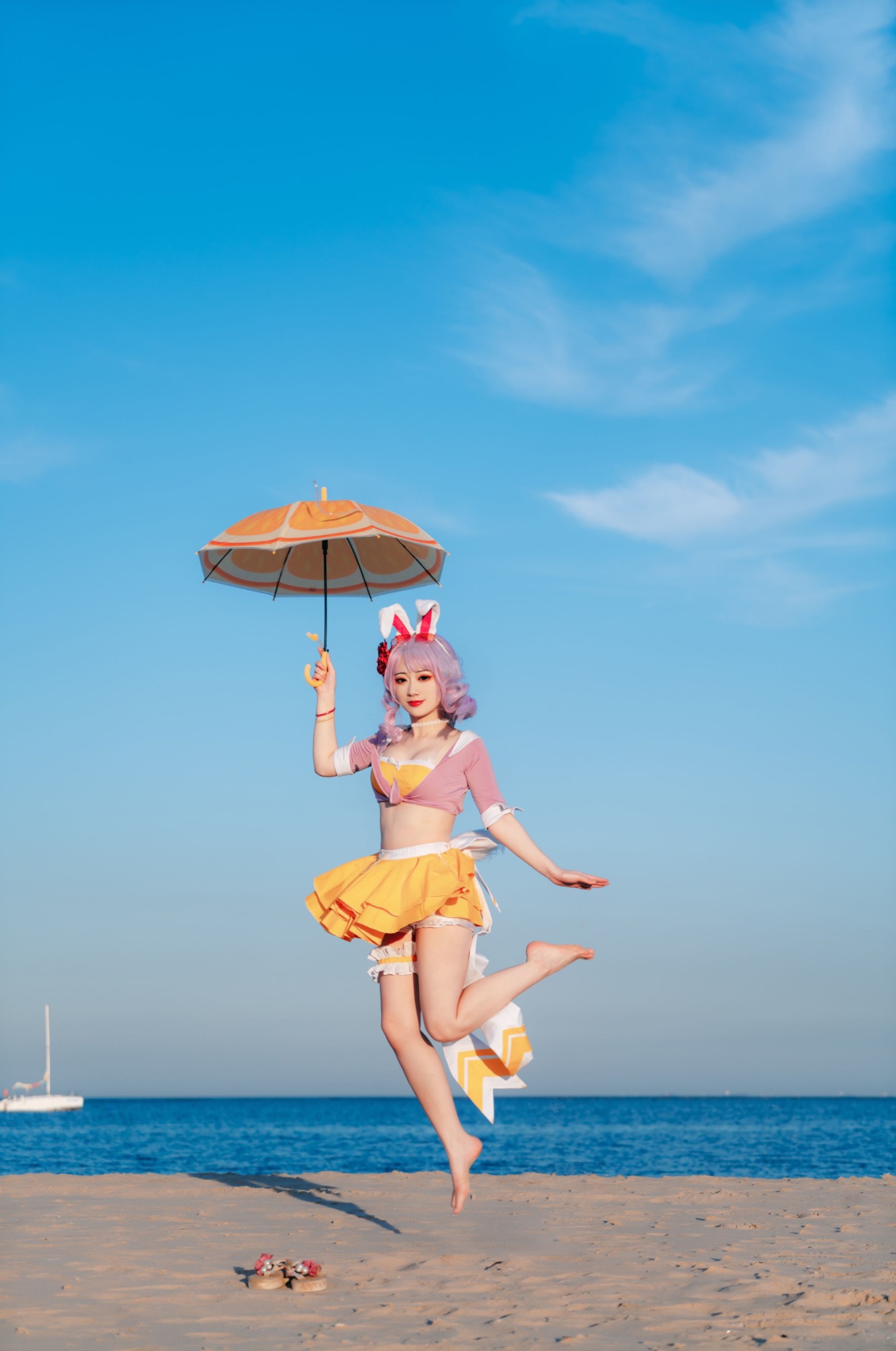 图片[4]-桃墨公子x – 《海边的公孙离》[35P]-COS写真在线网