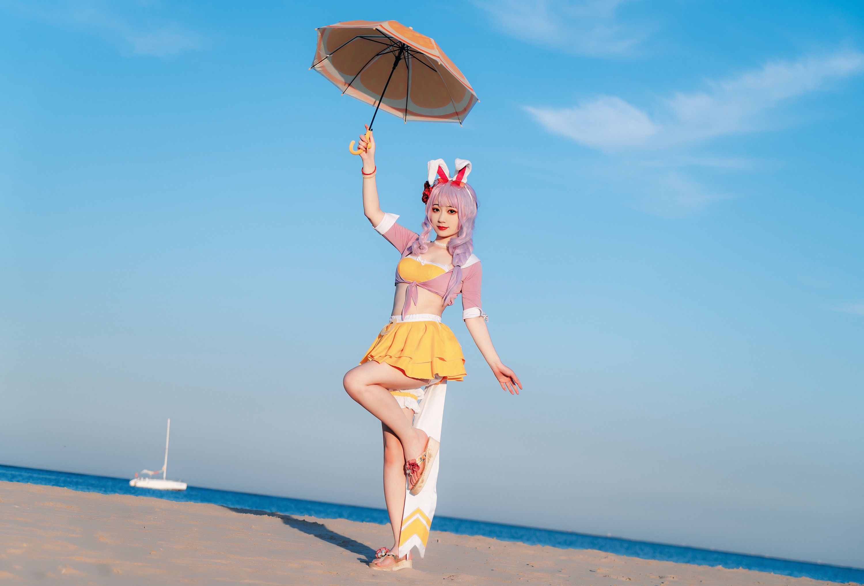 图片[5]-桃墨公子x – 《海边的公孙离》[35P]-COS写真在线网