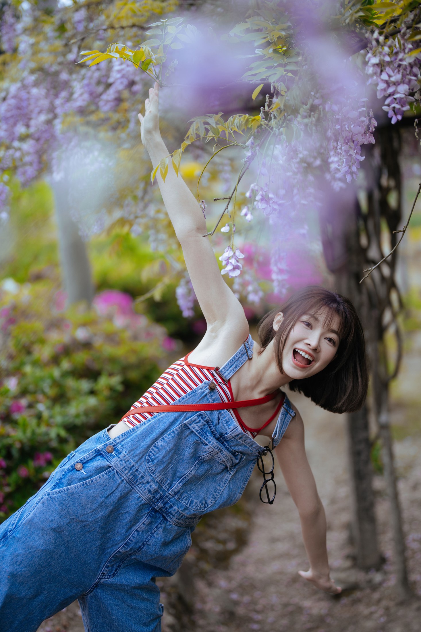 图片[4]-七七 – 《紫藤花开，日系甜妹》[65P]-COS写真在线网