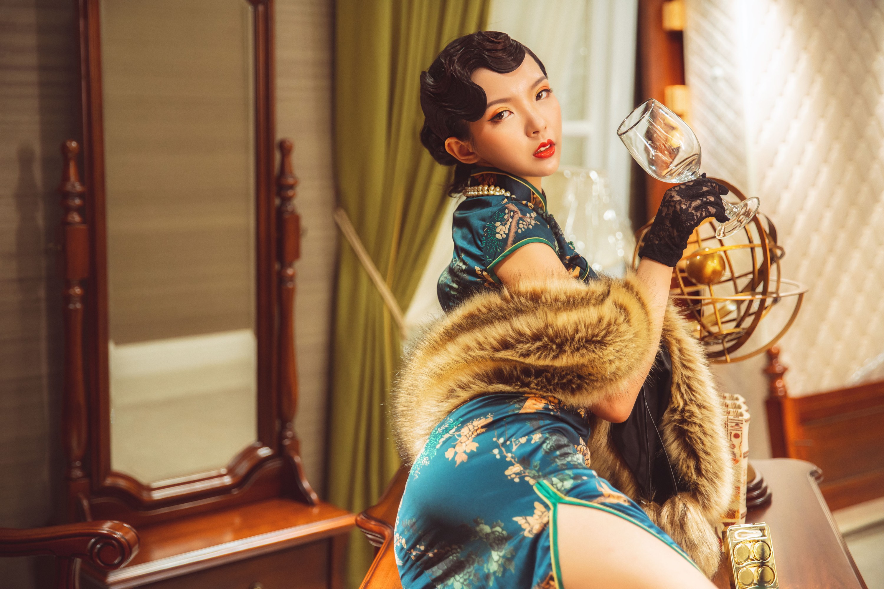 图片[5]-妍子坚不可摧 – 《民国佳人》[34P]-COS写真在线网