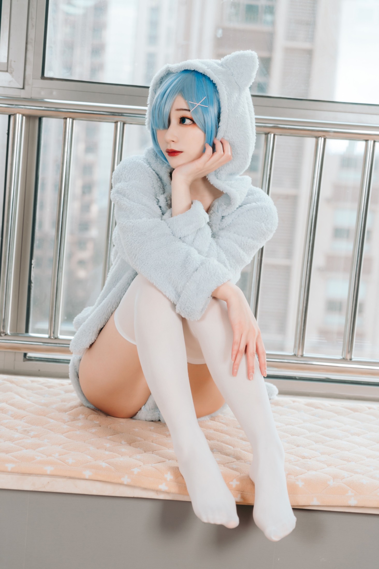图片[3]-桃墨公子x – 《蕾姆睡衣》[22P]-COS写真在线网
