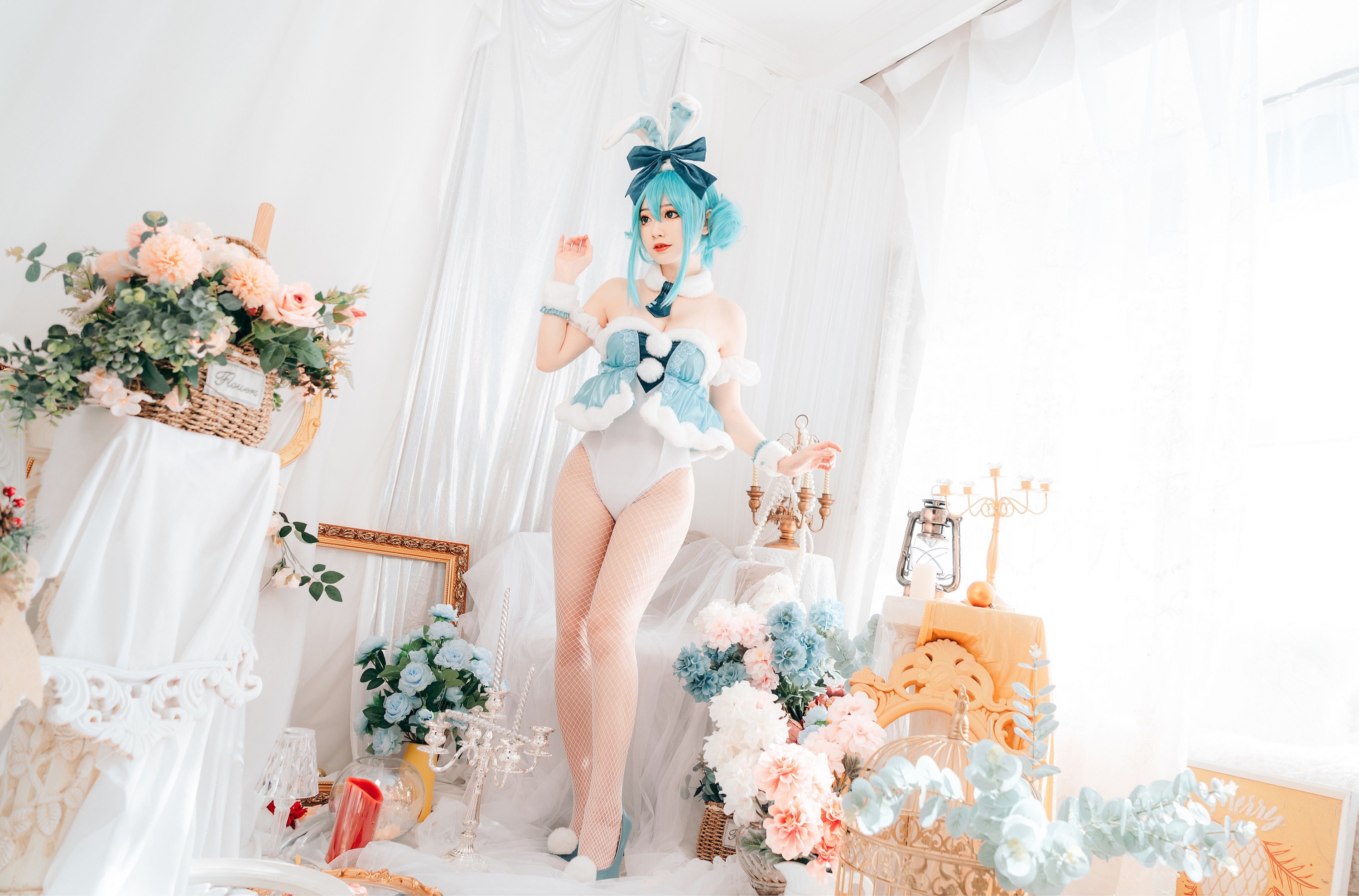 图片[3]-桃墨公子x – 《初音兔女郎》[48P]-COS写真在线网