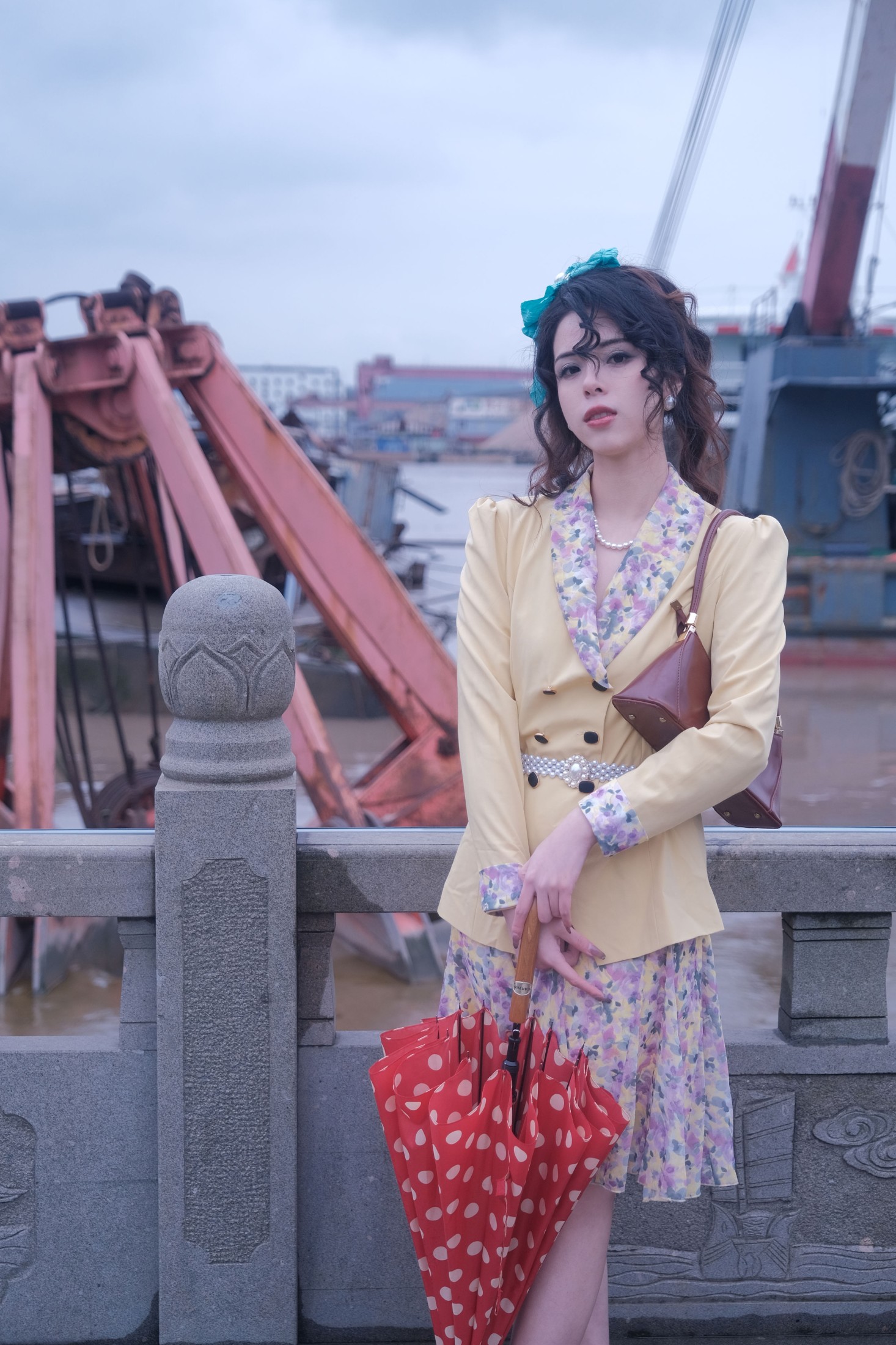 图片[5]-一只仟仟 – 《码头》[23P]-COS写真在线网
