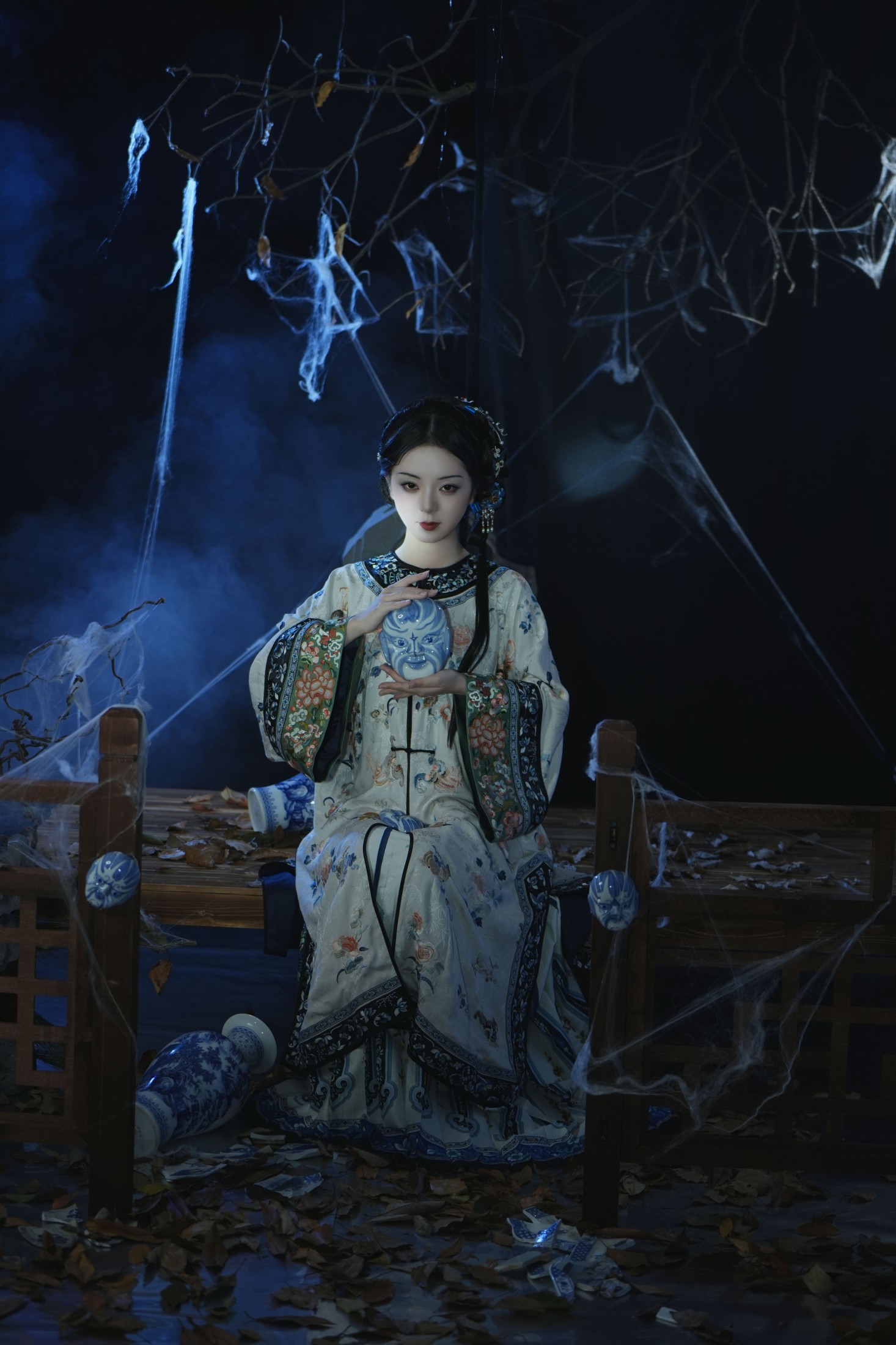 图片[5]-千雪呀 – 《蒙尘的青花瓷》[21P]-COS写真在线网