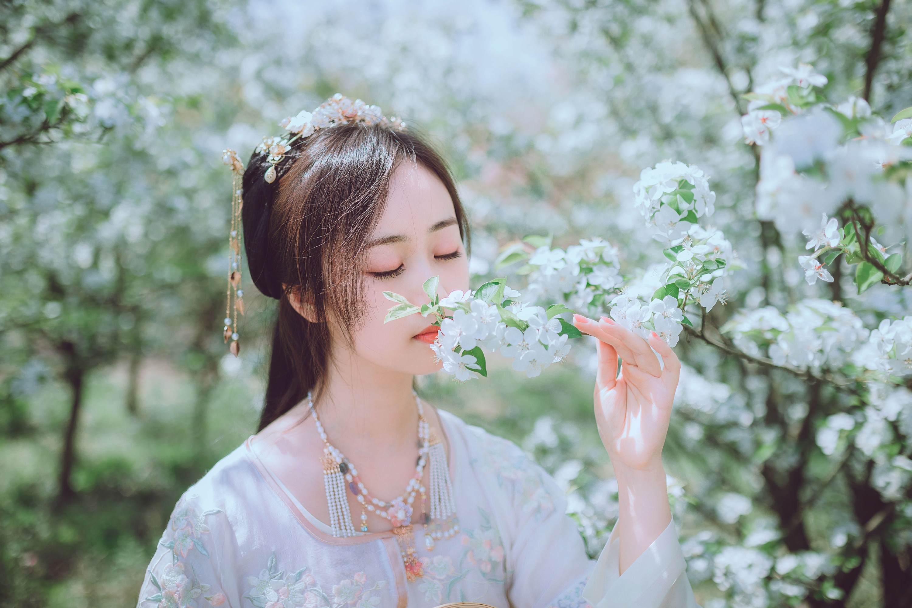 图片[3]-灵潇 – 《梨花香》[25P]-COS写真在线网