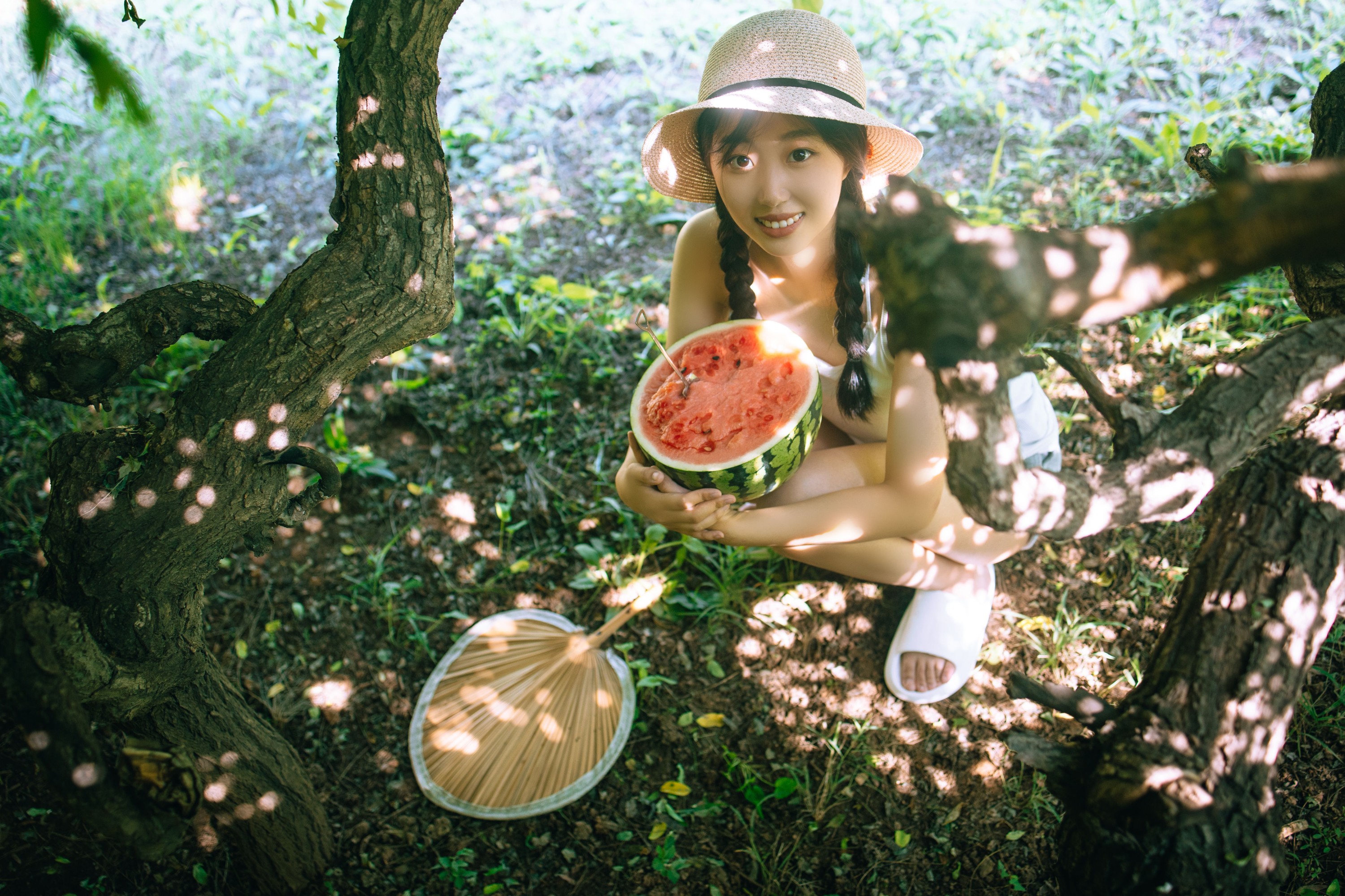 娇娇 – 《盛夏西瓜少女》[21P] - 秀人网免费无水印在线套图写真