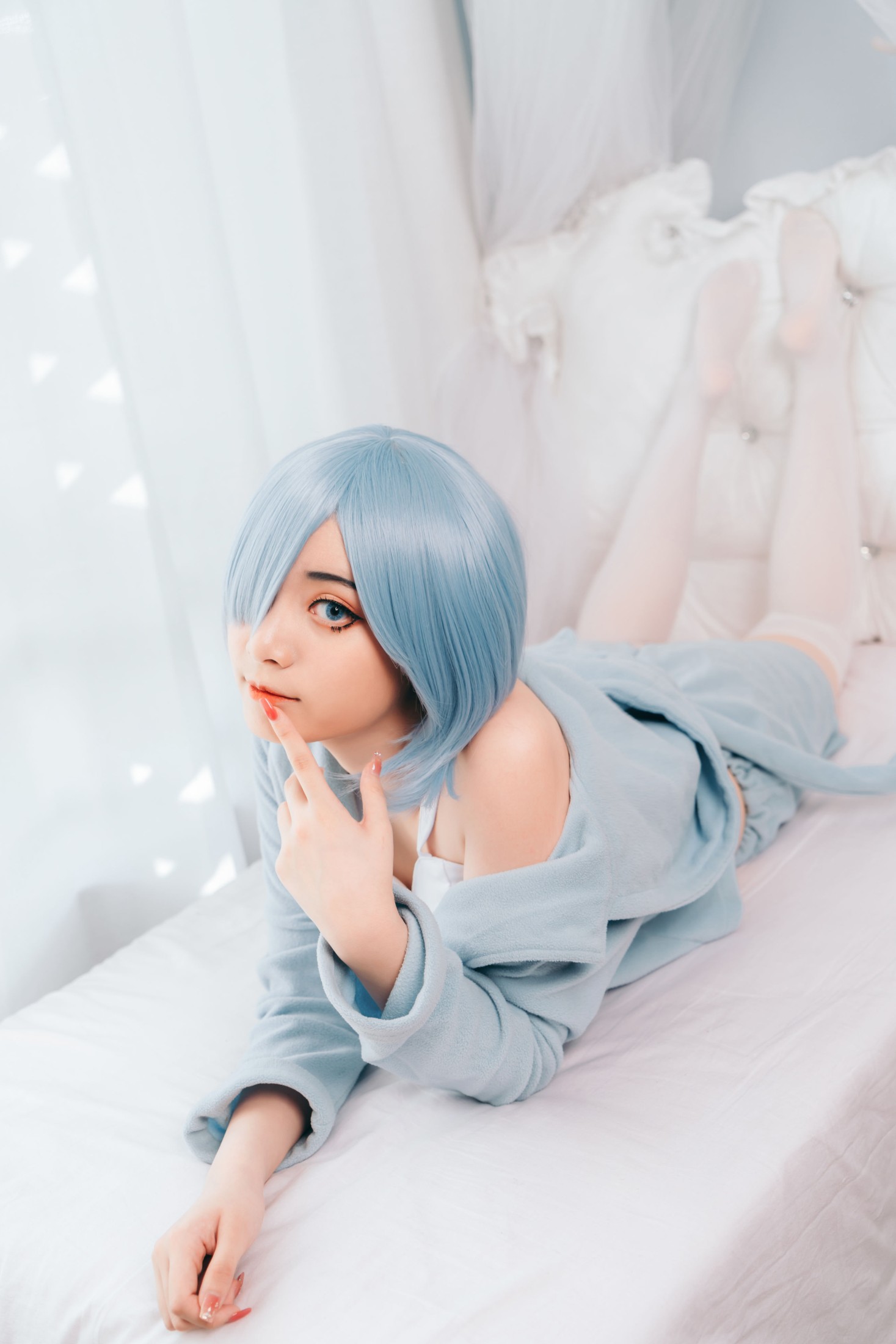 图片[4]-许枳 – 《蕾姆的小床》[22P]-COS写真在线网