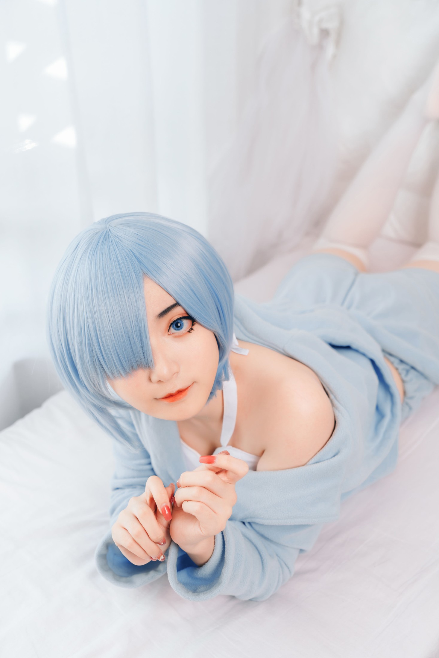 图片[5]-许枳 – 《蕾姆的小床》[22P]-COS写真在线网