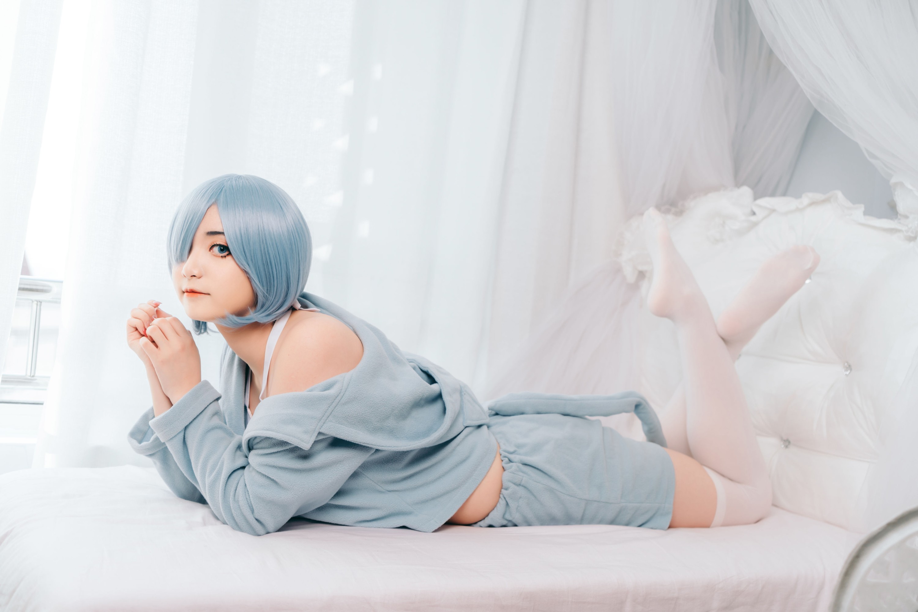 图片[3]-许枳 – 《蕾姆的小床》[22P]-COS写真在线网
