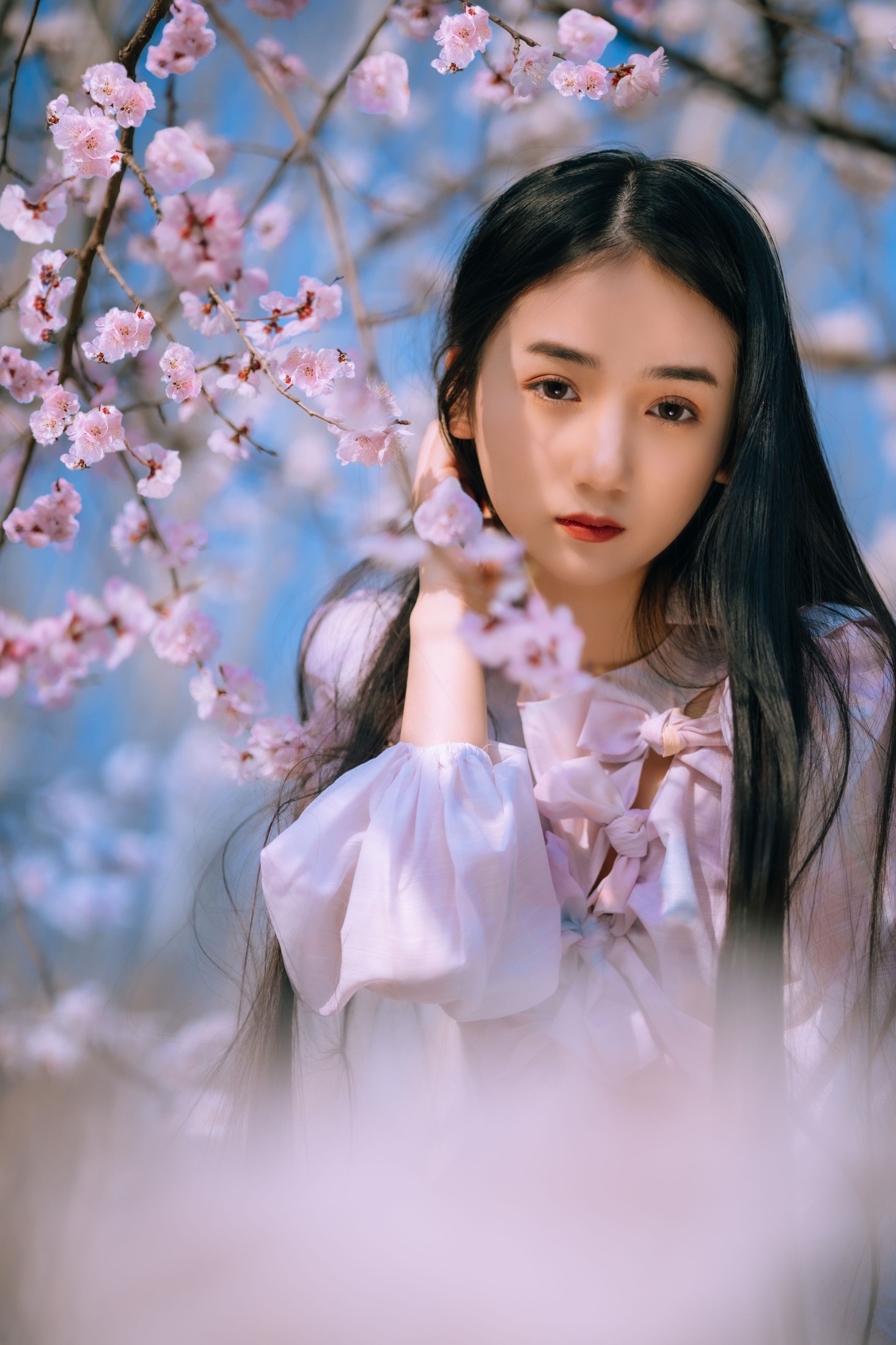 图片[3]-四月羊大冒险 – 《桃花少女》[22P]-COS写真在线网